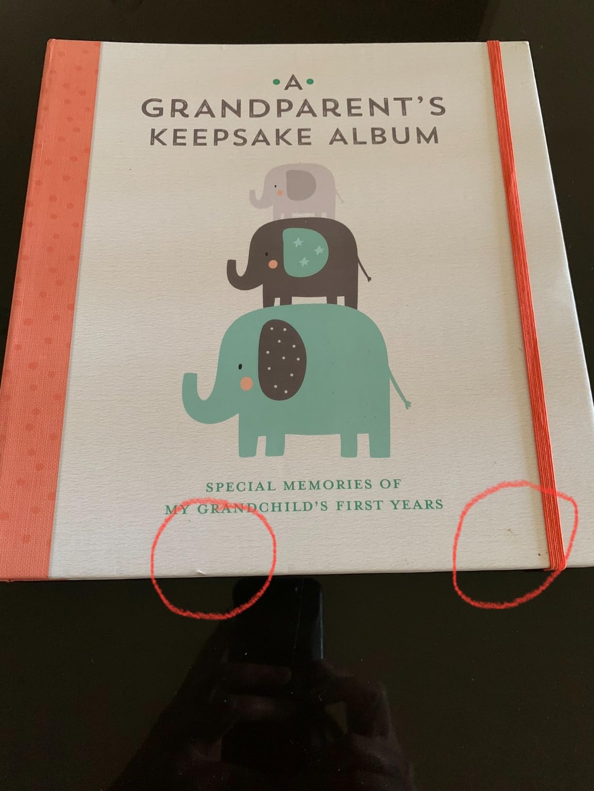 A Grandparent's Keepsake Album: Special Memories of My Grandchild's First Years - Customer Photo 2