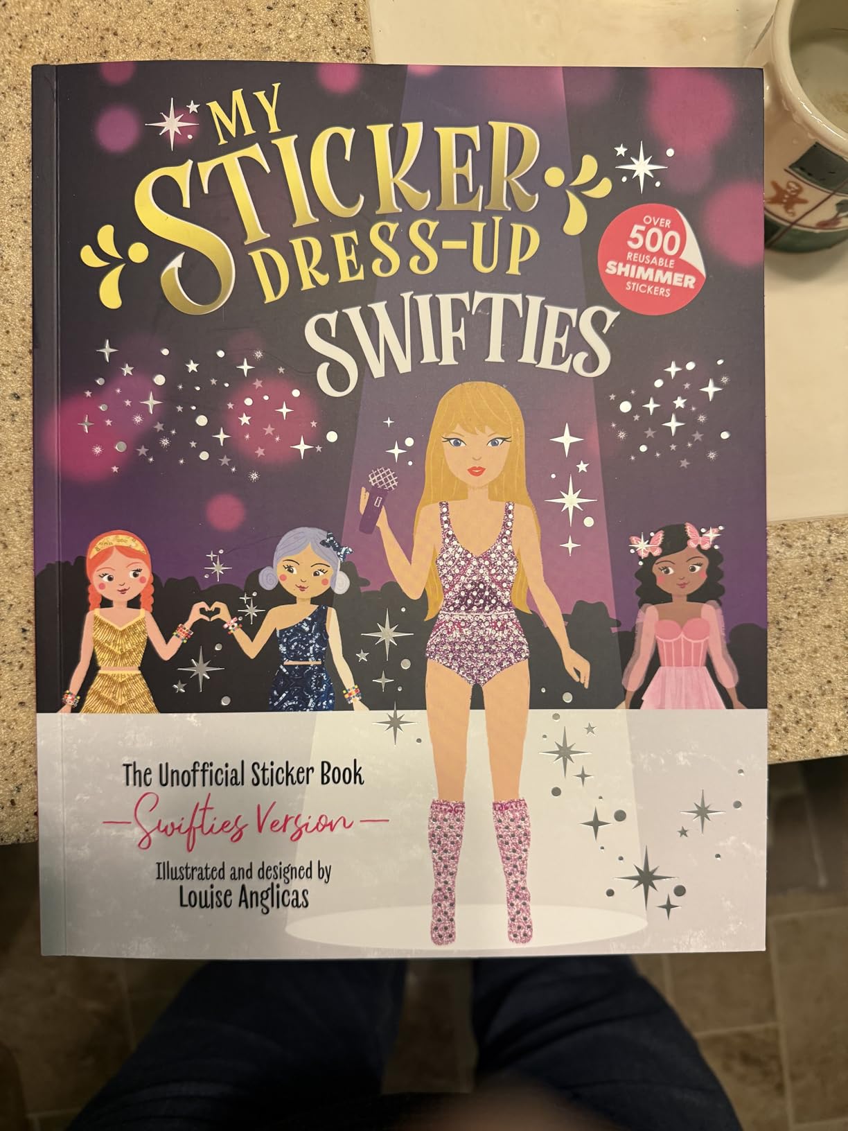 My Sticker Dress-Up: Swifties: Fun and Creative Activity Book for Swifties of all ages with 500+ Reusable Stickers! - Customer Photo 2