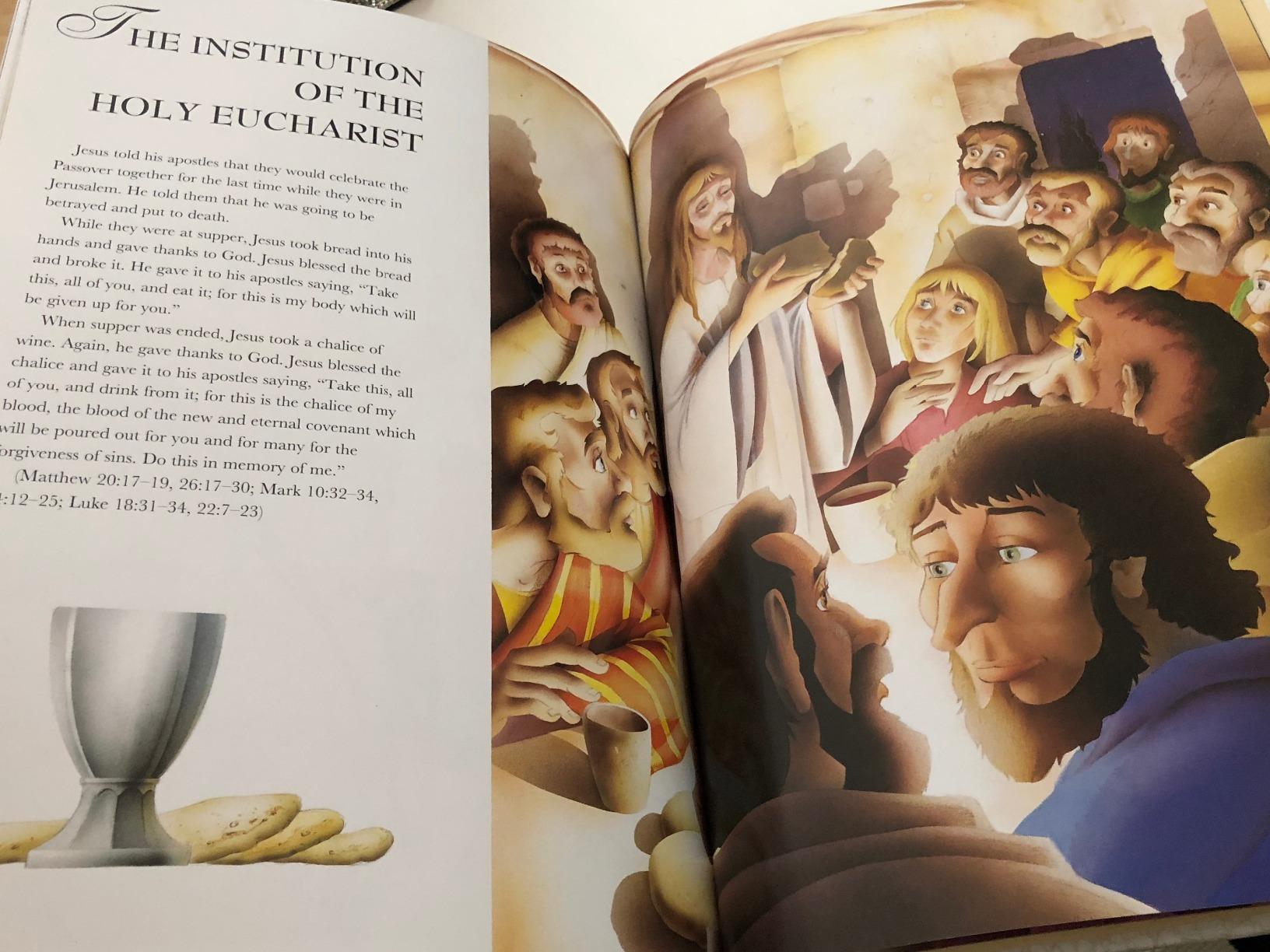 My First Communion Bible (White) - Customer Photo 1