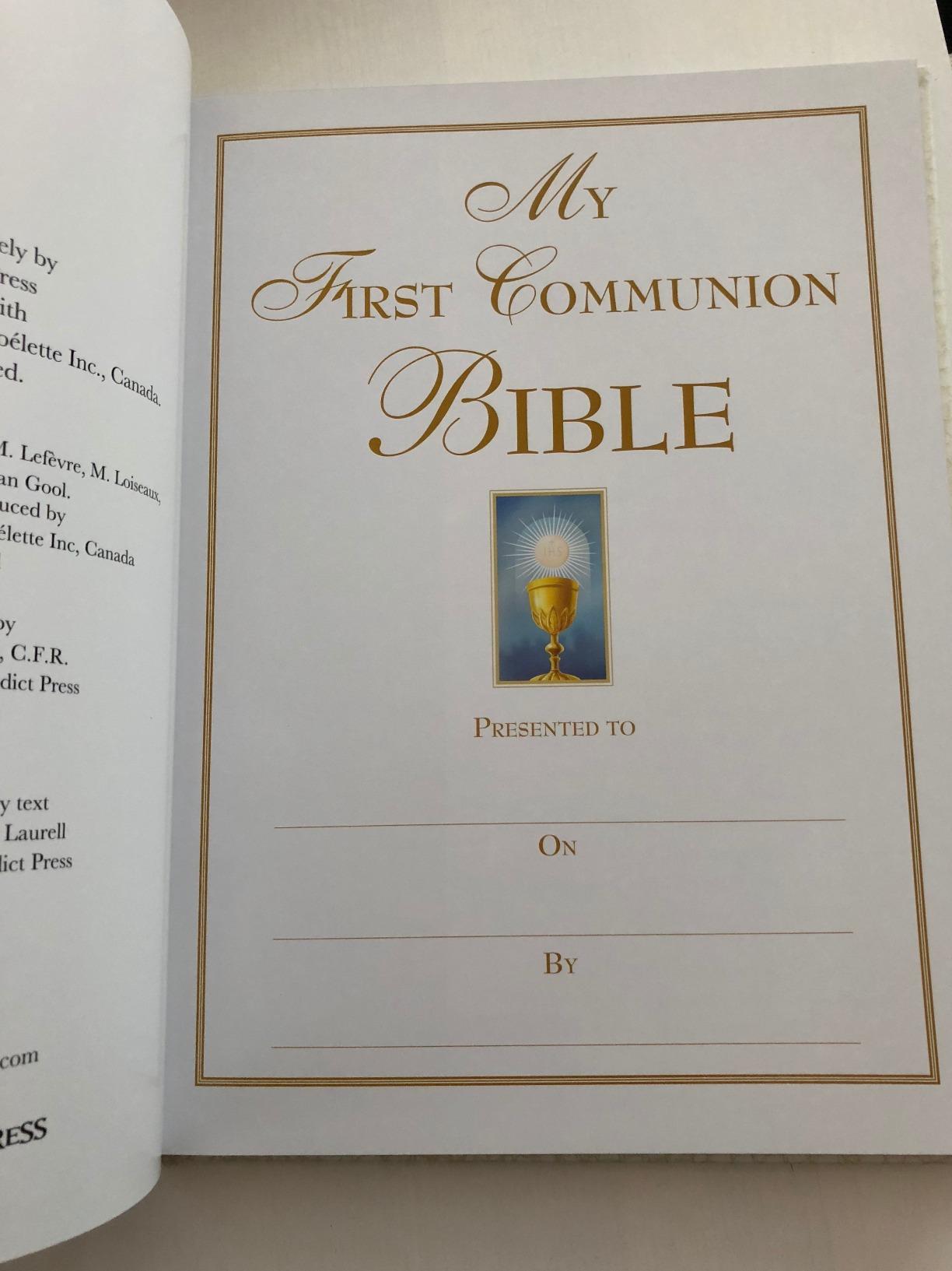 My First Communion Bible (White) - Customer Photo 2