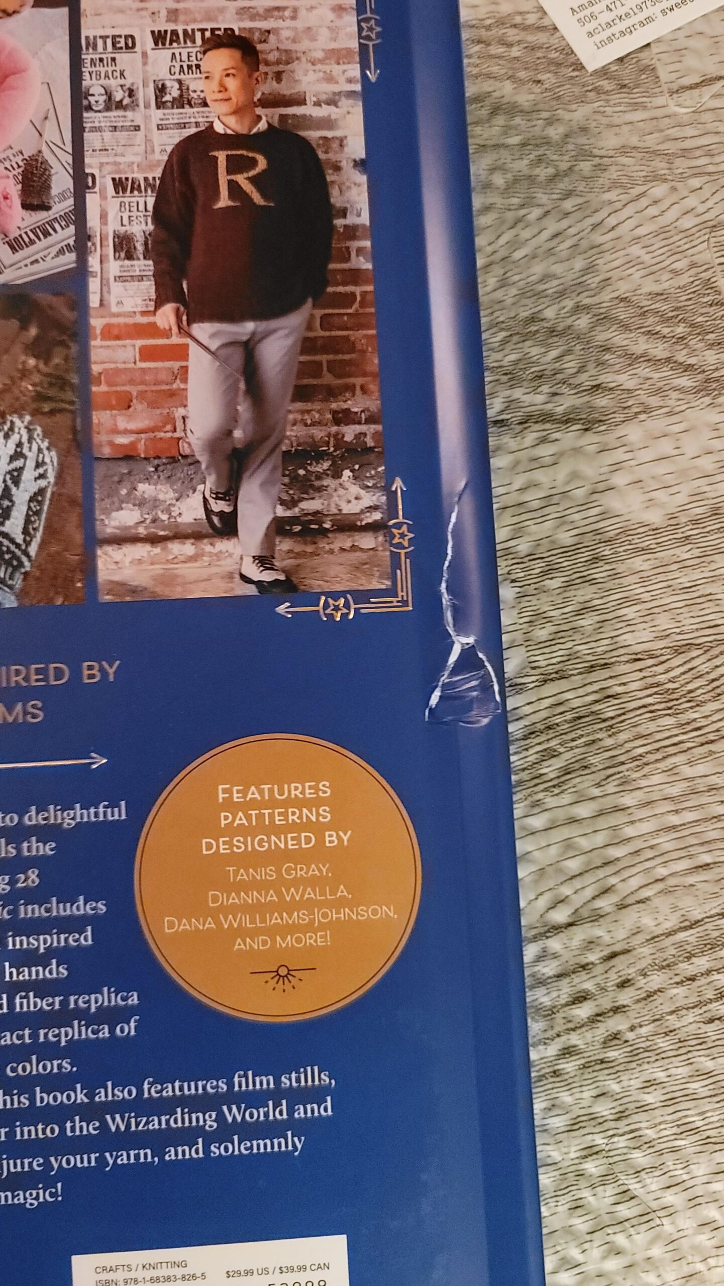 Harry Potter: Knitting Magic: The Official Harry Potter Knitting Pattern Book - Customer Photo 1