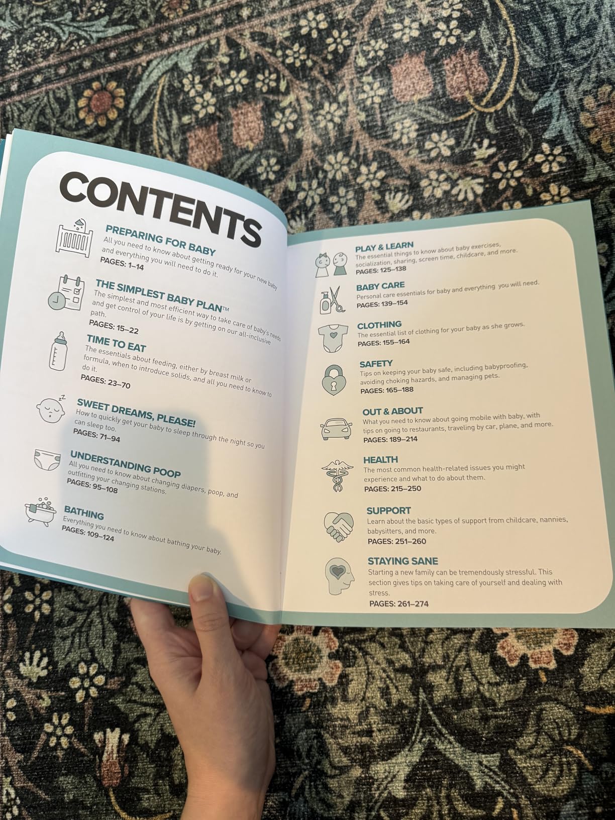 The Simplest Baby Book in the World: The Illustrated, Grab-and-Do Guide for a Healthy, Happy Baby - Customer Photo 1