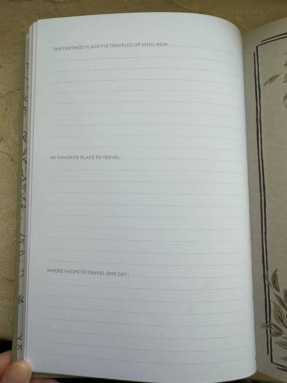 Mom's Story: A Memory and Keepsake Journal for My Family (Heirloom Story Books and Guided Journals) - Customer Photo 2