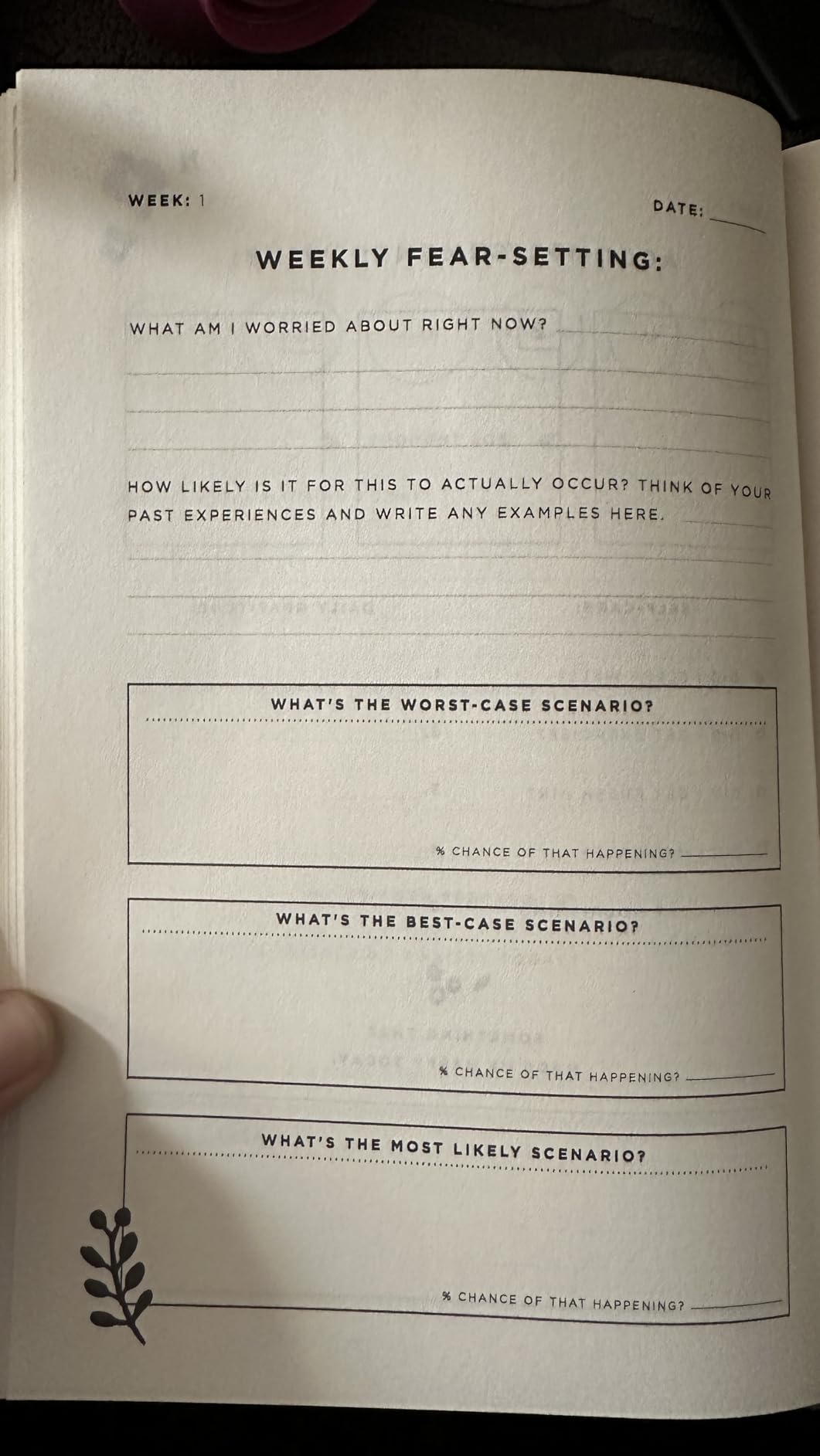 No Worries: A Guided Journal to Help You Calm Anxiety, Relieve Stress, and Practice Positive Thinking Each Day - Customer Photo 2