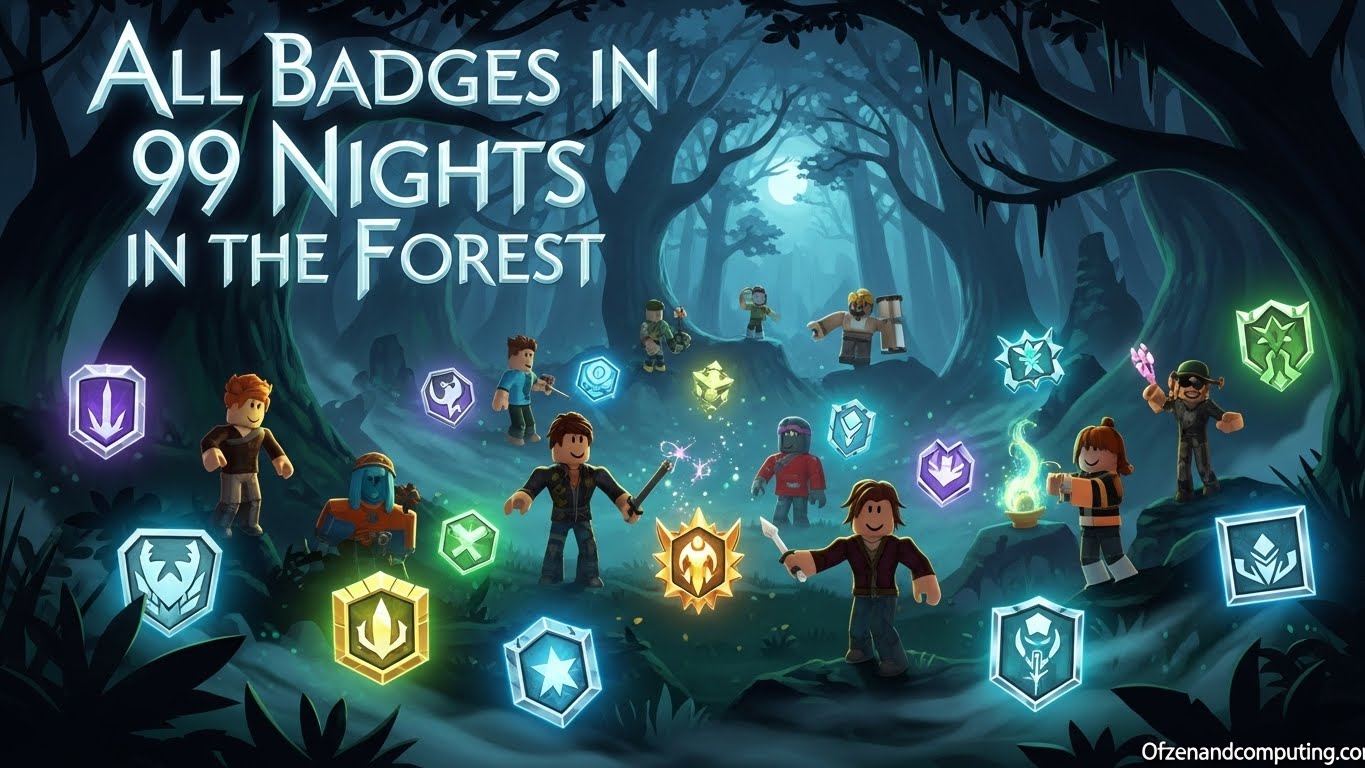 99 Nights Forest Complete Badges Guide