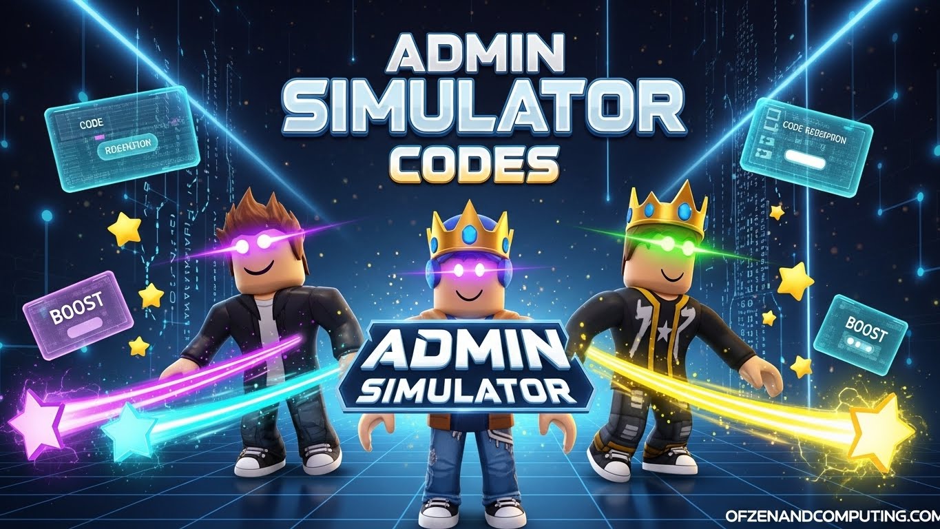Admin Simulator Codes