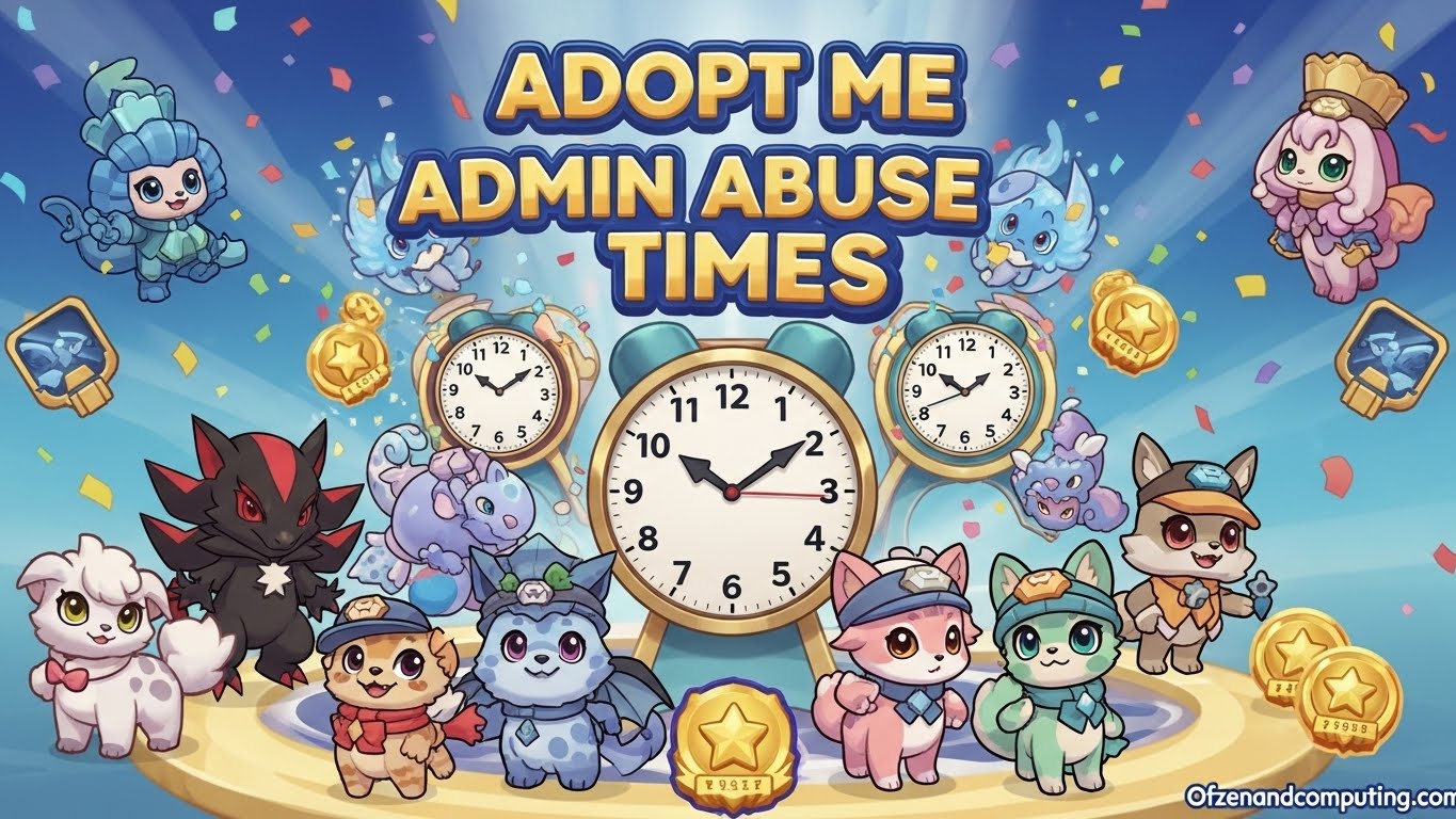 Adopt Me Admin Abuse Times