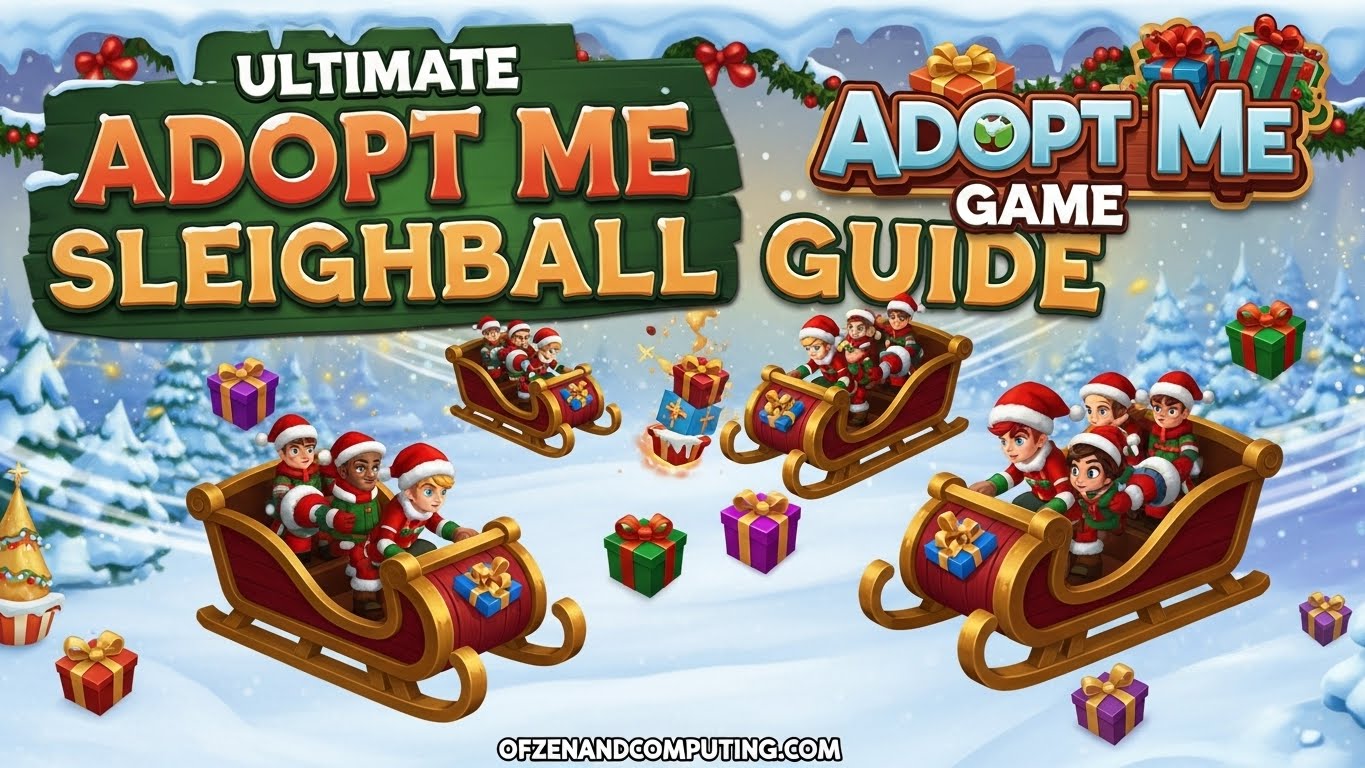 Adopt Me Sleighball Minigame
