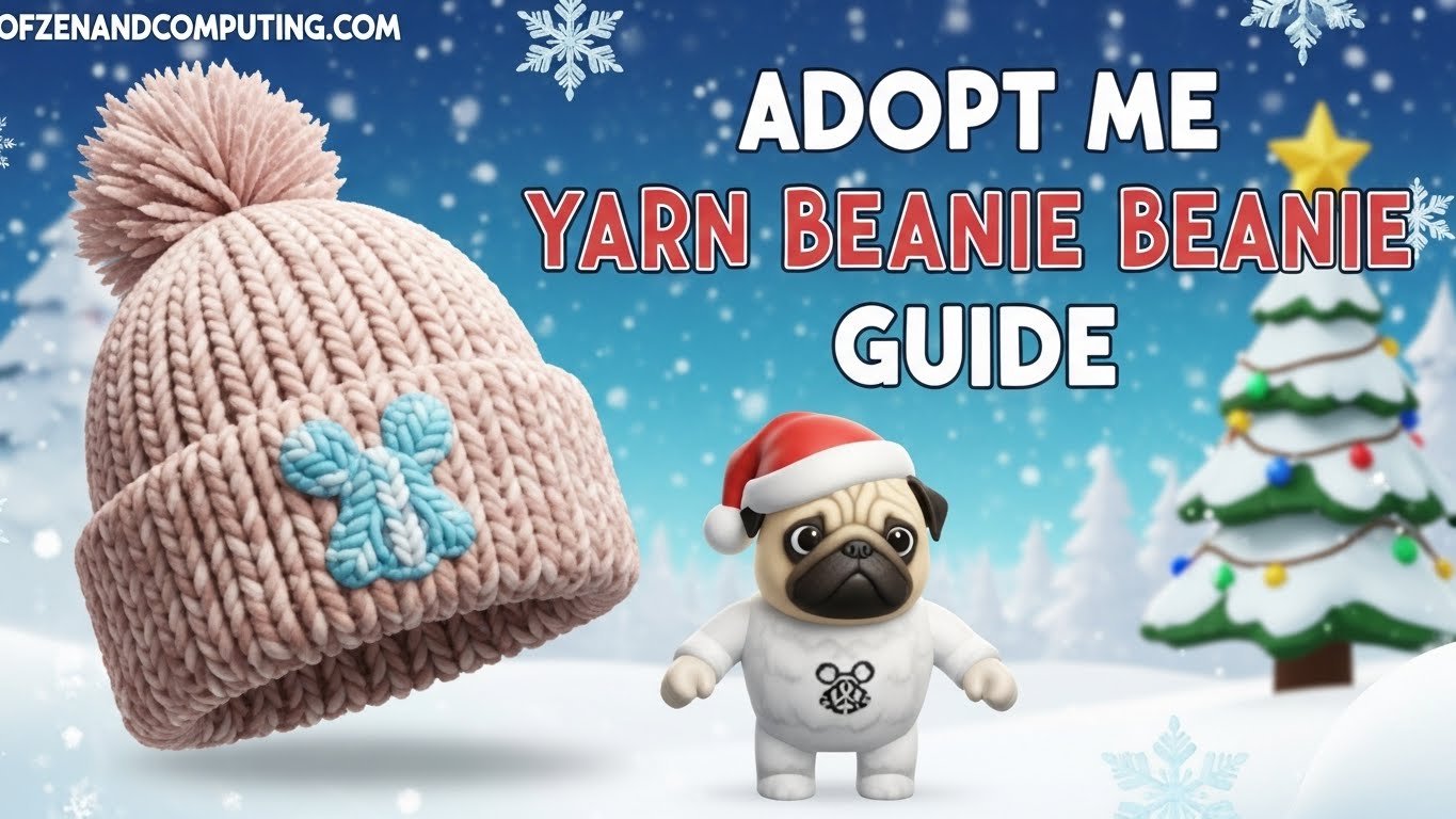 Adopt Me Yarn Beanie Guide