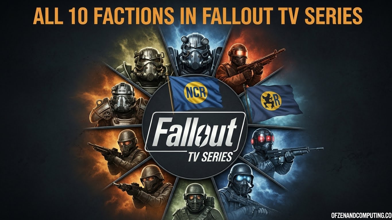 All 10 Fallout TV Factions