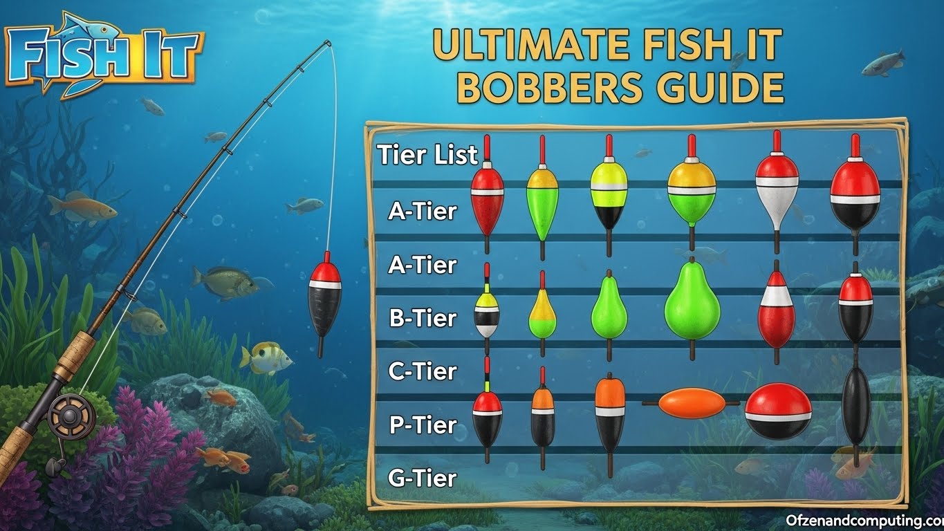 All Bobbers in Fish It and How to Get Them