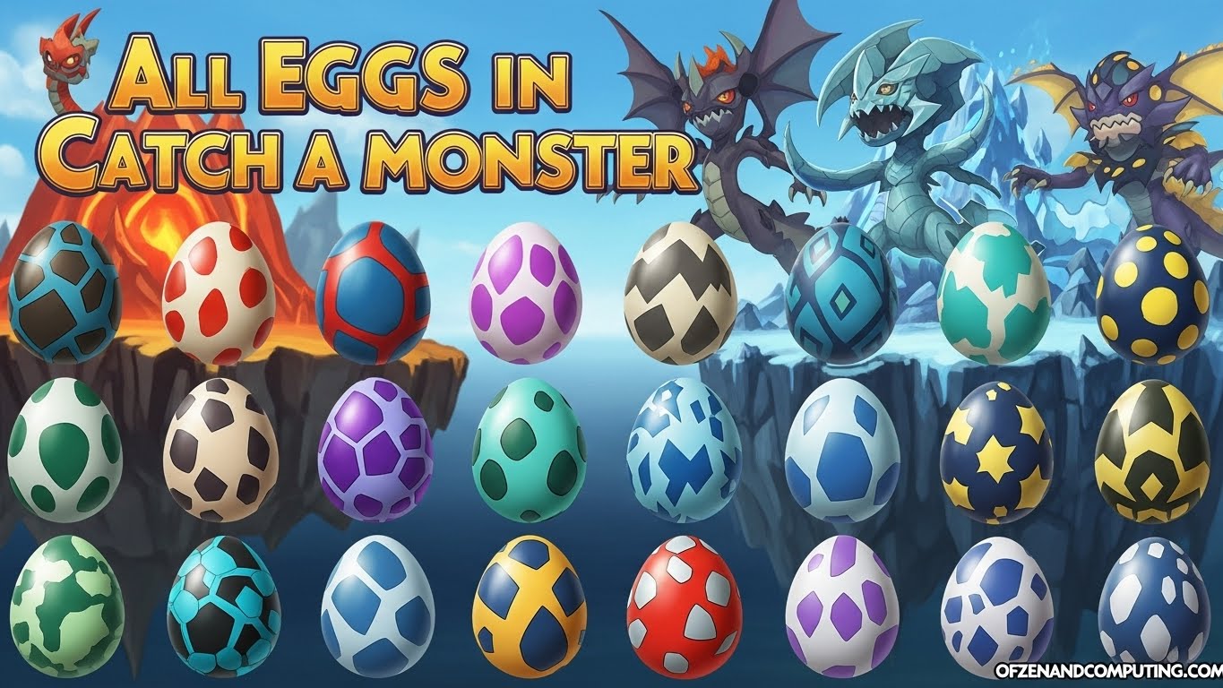 All Catch a Monster Eggs Guide