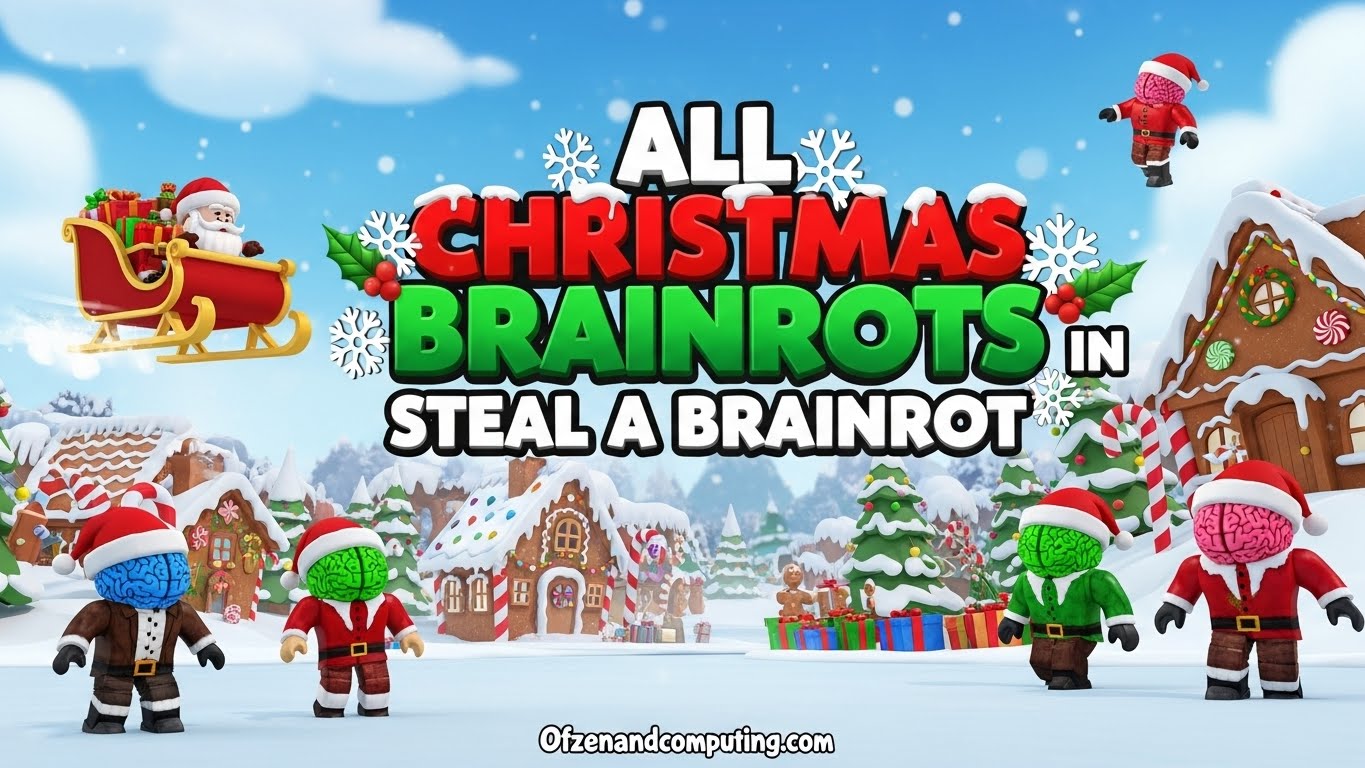 All Christmas Brainrots in Steal a Brainrot