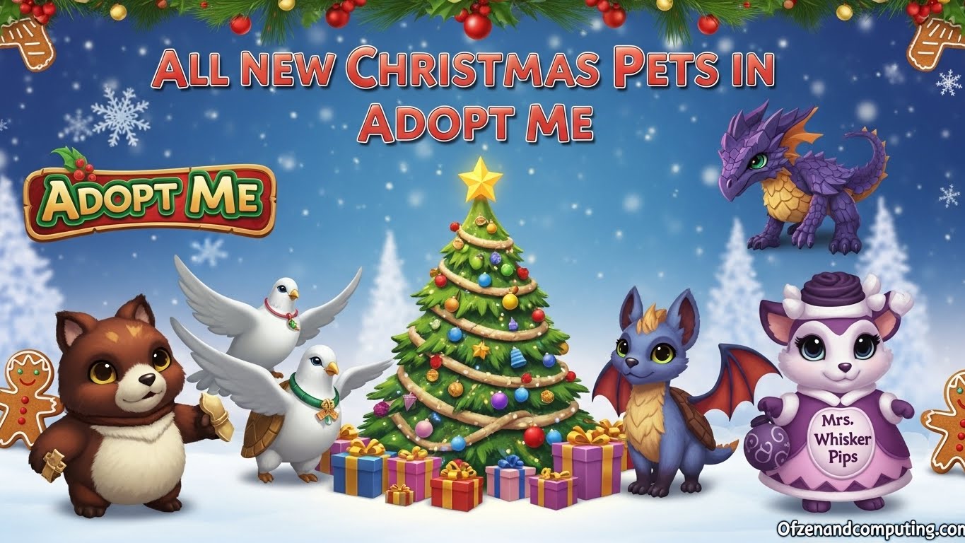 All New Christmas Pets Adopt Me Guide