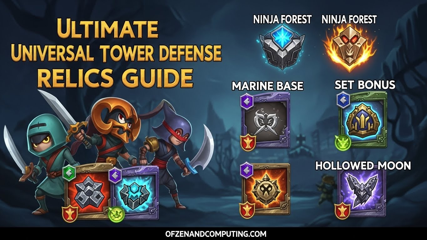 All Relics in Universal Tower Defense