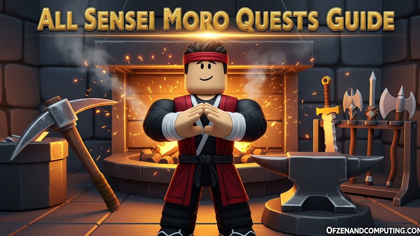 All Sensei Moro Quests in The Forge