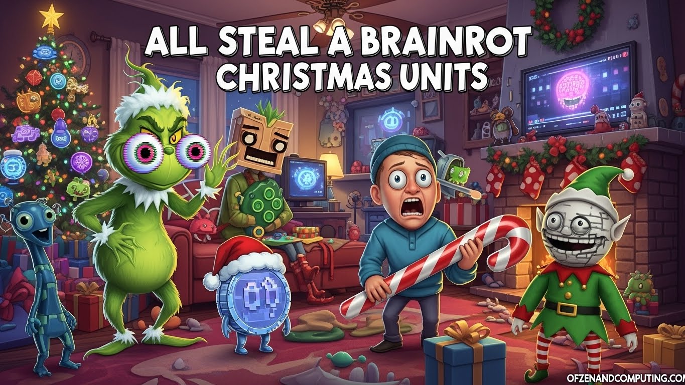 All Steal a Brainrot Christmas Units