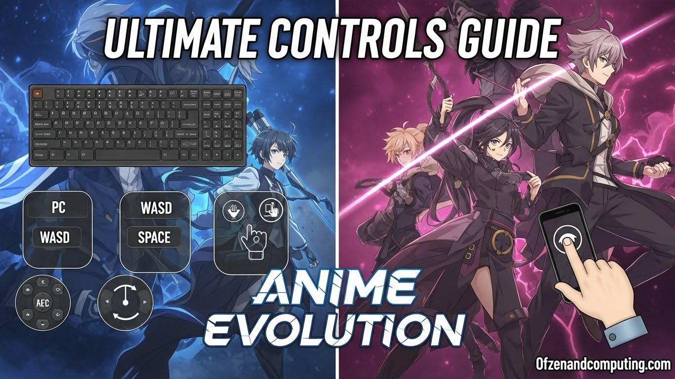 Anime Evolution Master Controls