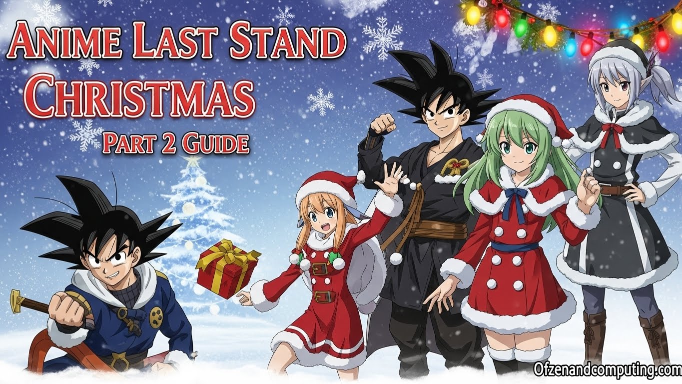 Anime Last Stand Christmas Part 2 Update