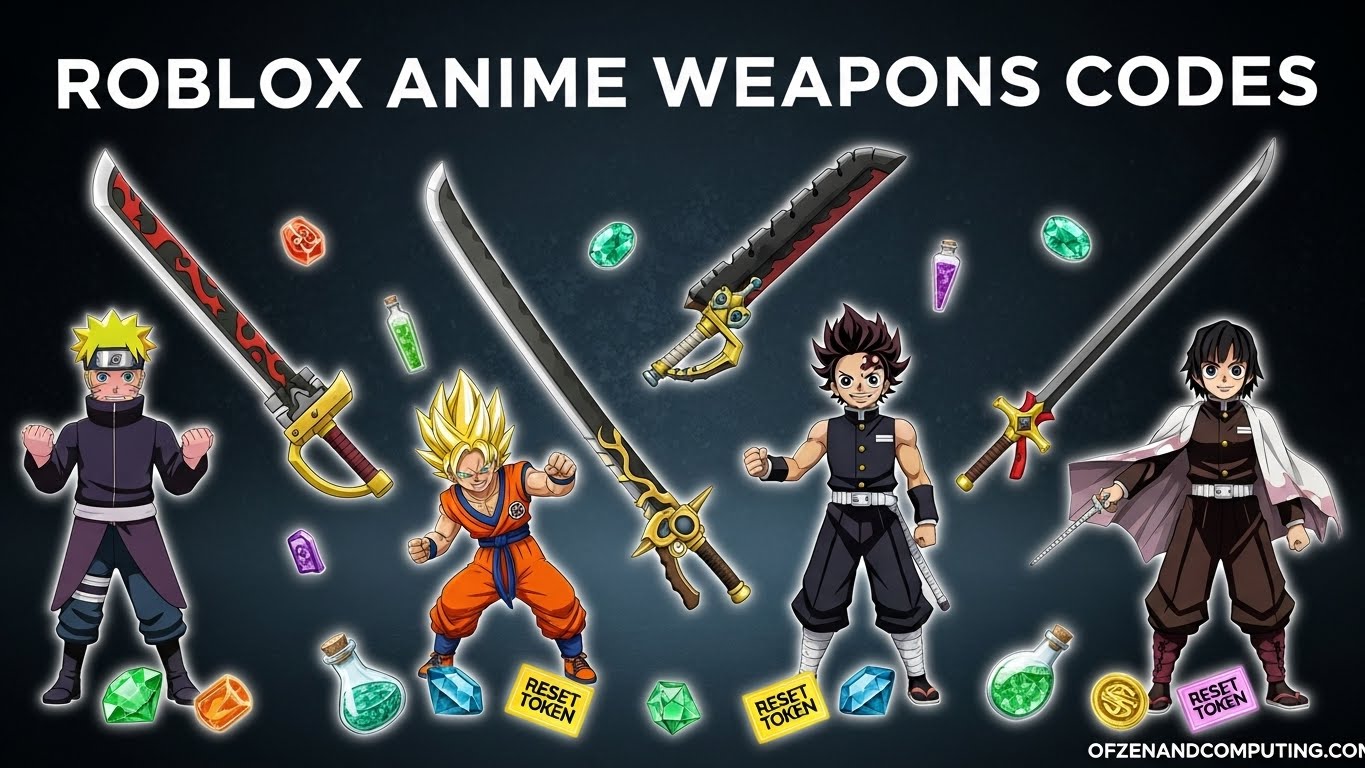Anime Weapons Codes