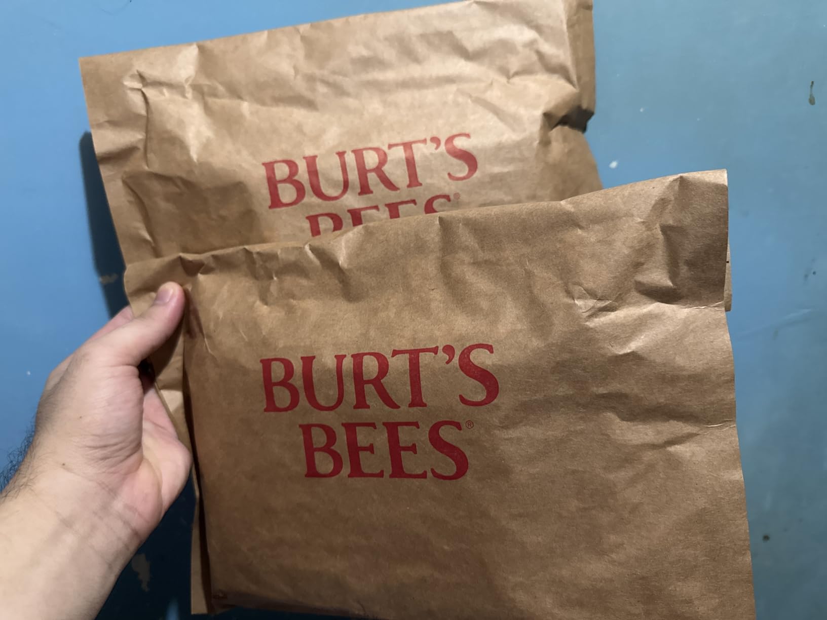 Burt's Bees Christmas Gifts, 3 Body Skincare Stocking Stuffers, Hand Repair Set, 3 Hand Creams plus Gloves - Almond Milk Hand Cream, Lemon Butter Cuticle Cream, Shea Butter Hand Repair Cream - Customer Photo 1