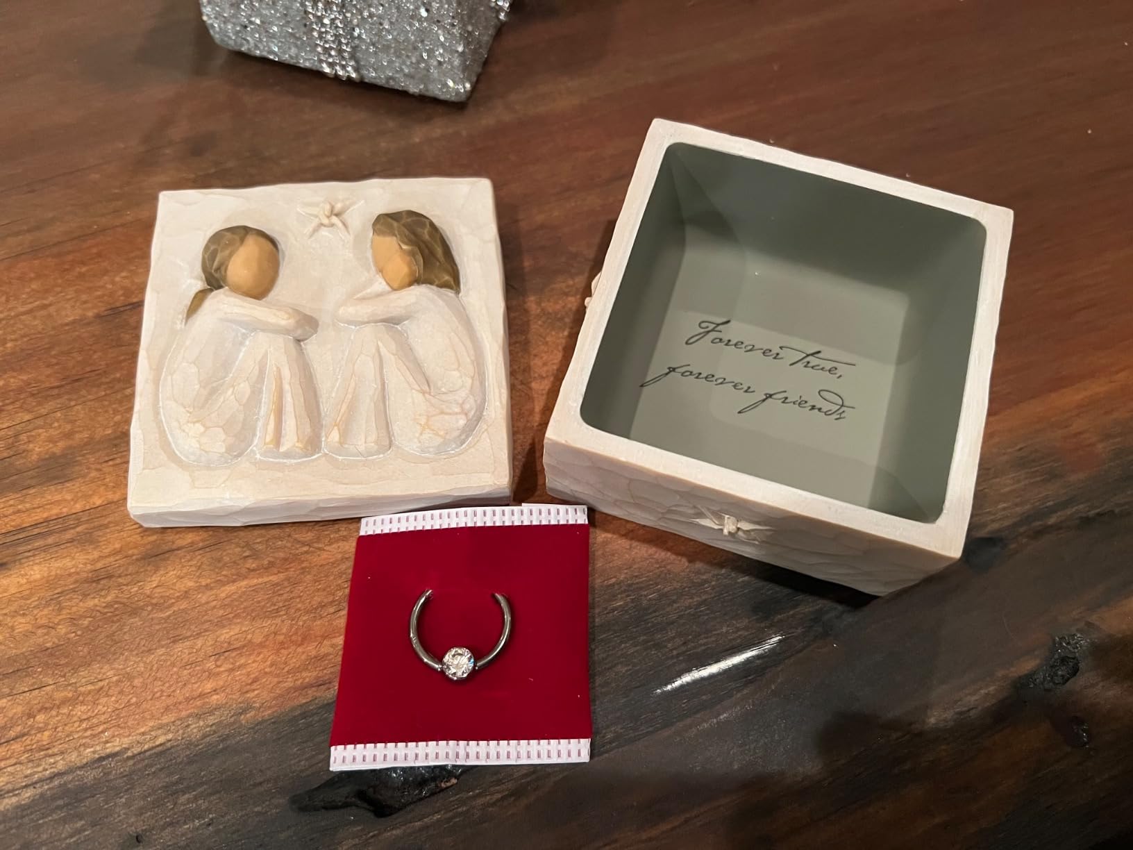 Willow Tree My Friend, sculpted hand-painted Keepsake Box - Customer Photo 2