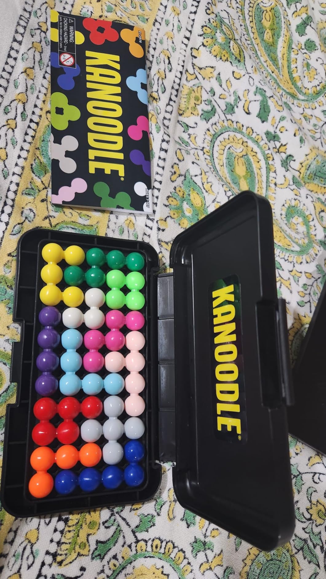 Educational Insights Kanoodle - Original 3D Brain Teaser Puzzle, Single Player Mind Challenge Toys, Handheld Travel Games, Challenging Logic Puzzles and Gifts for Kids, Teens & Adults Ages 7+ - Customer Photo 2