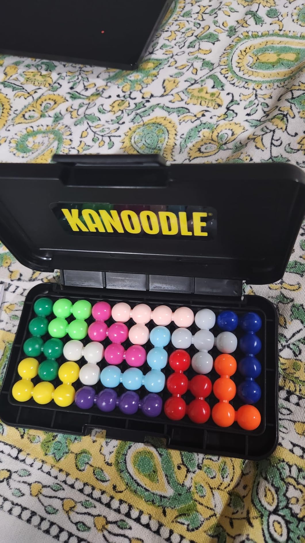 Educational Insights Kanoodle - Original 3D Brain Teaser Puzzle, Single Player Mind Challenge Toys, Handheld Travel Games, Challenging Logic Puzzles and Gifts for Kids, Teens & Adults Ages 7+ - Customer Photo 4