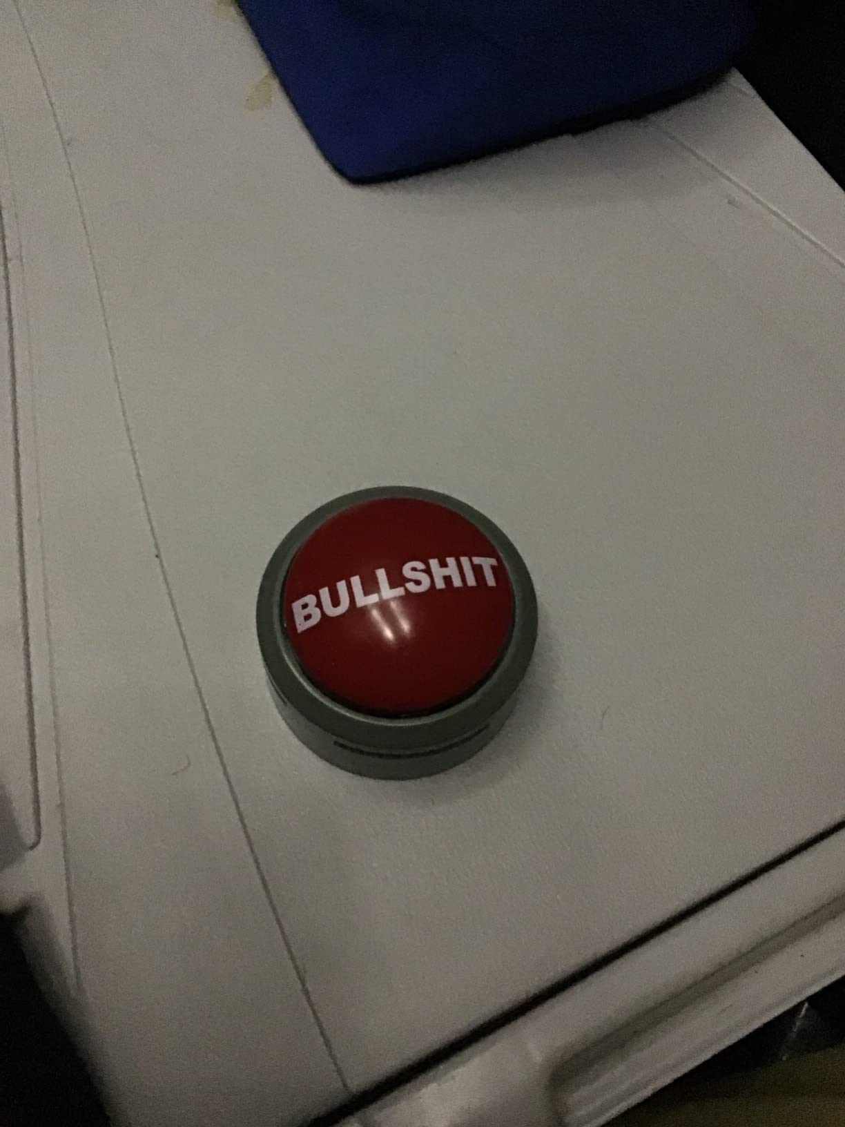 Bullshit Button – The Official Hilarious BS Button with Sound Effects & Flashing Light – Perfect Gag Gift for Friends, Family, and Co-workers - Batteries Included - Customer Photo 1