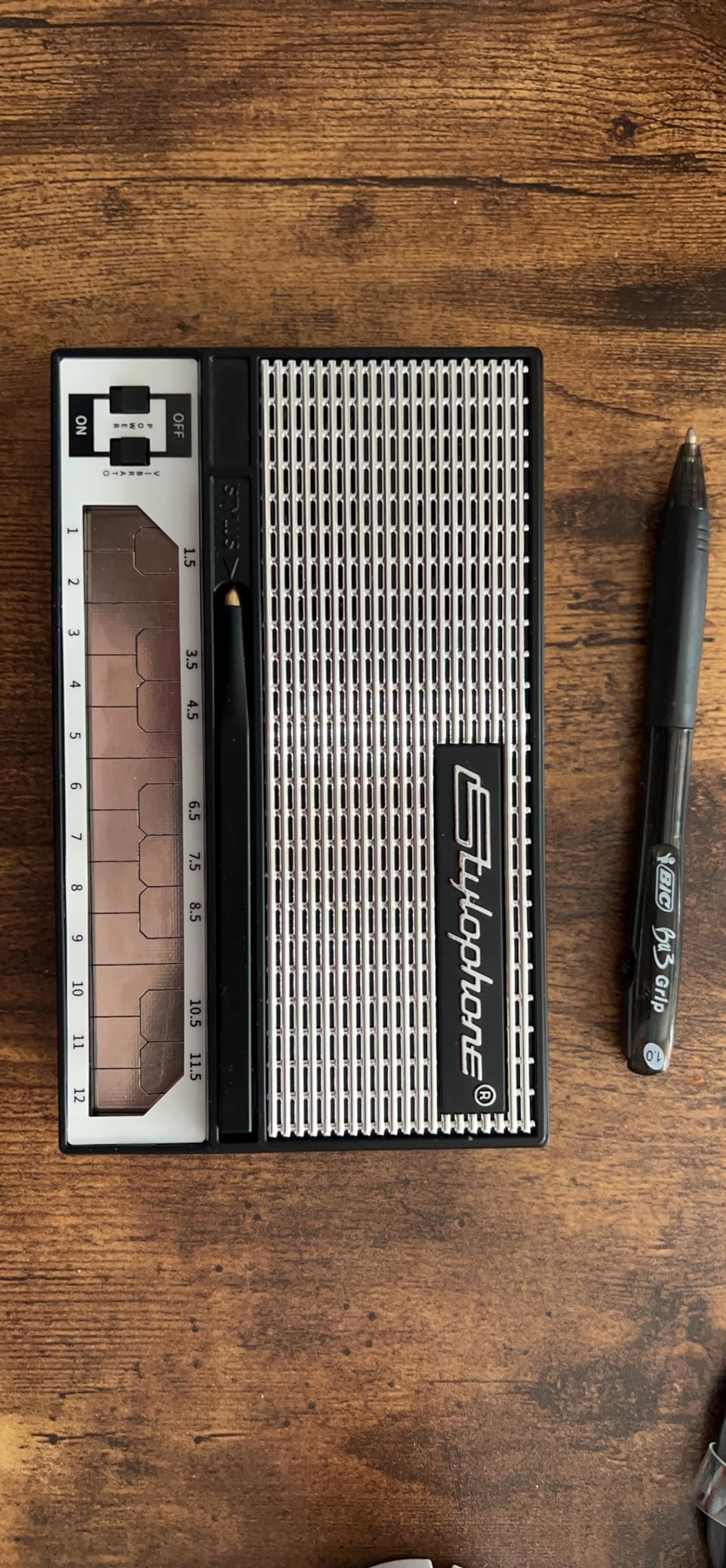 Stylophone The Original Pocket Electronic Synthesizer | Synth Musical Instrument | Synthesizer Keyboard | Stylophone Instrument Synth - Customer Photo 1