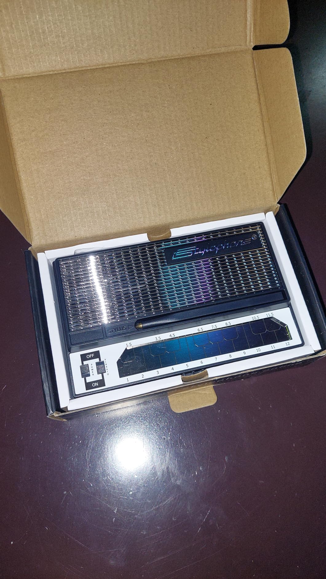 Stylophone The Original Pocket Electronic Synthesizer | Synth Musical Instrument | Synthesizer Keyboard | Stylophone Instrument Synth - Customer Photo 2