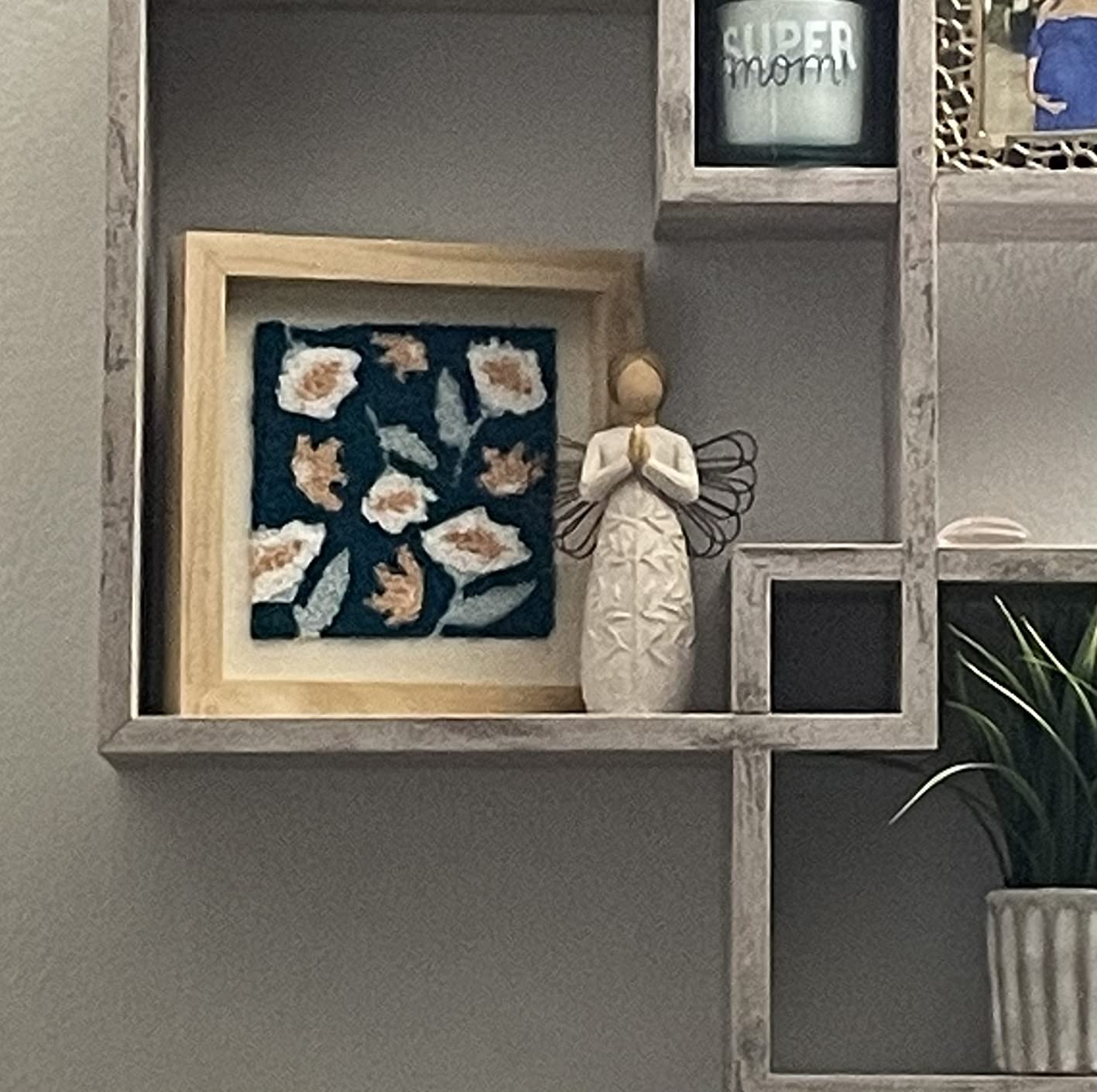 Willow Tree a Tree, a Prayer, May You find Strength, Beauty and Peace Each Day, A Gift for Baptism, First Communion, Confirmation, an Expression of Comfort, Hope, Healing, Sculpted Hand-Painted Angel - Customer Photo 1