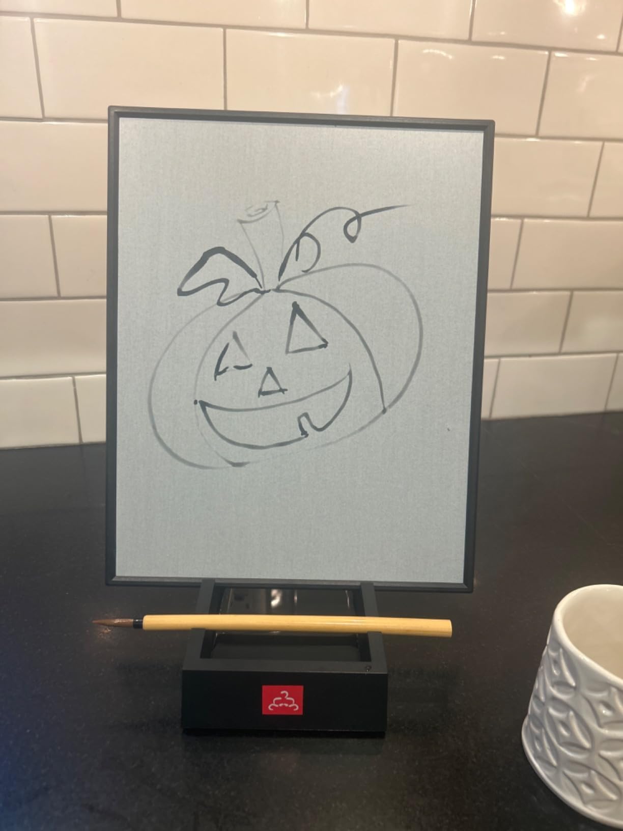 Buddha Board – The Original Water Painting Board for Mindfulness & Creativity – Unique Gift for Artists, Adults & Kids – Mess-Free Zen Art Supplies Customer Review Buddha Board – The Original Water Painting Board for Mindfulness & Creativity – Unique Gift for Artists, Adults & Kids – Mess-Free Zen Art Supplies - Customer Photo 2