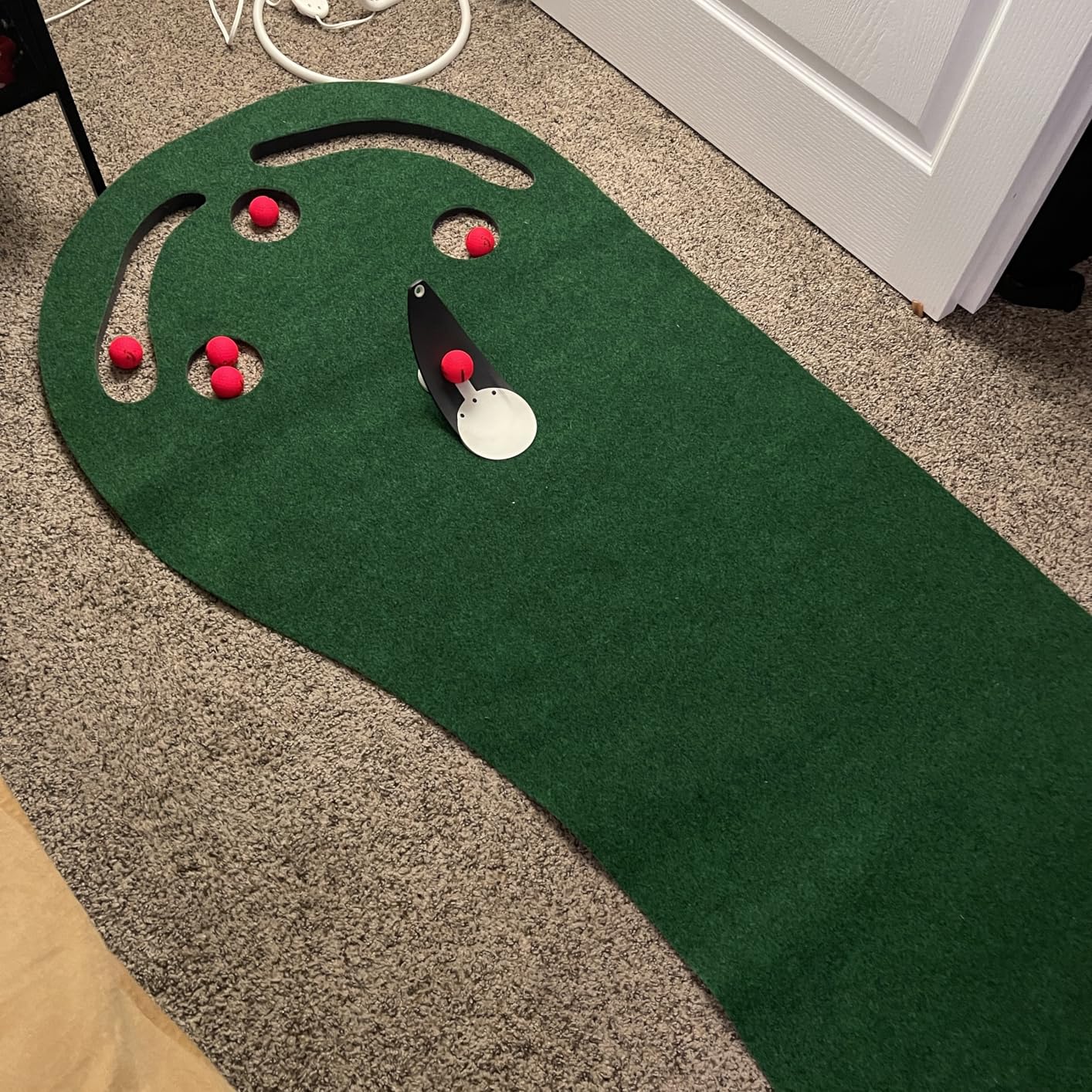 PUTT-A-BOUT Par Three Golf Putting Green (3' x 9') - Customer Photo 1