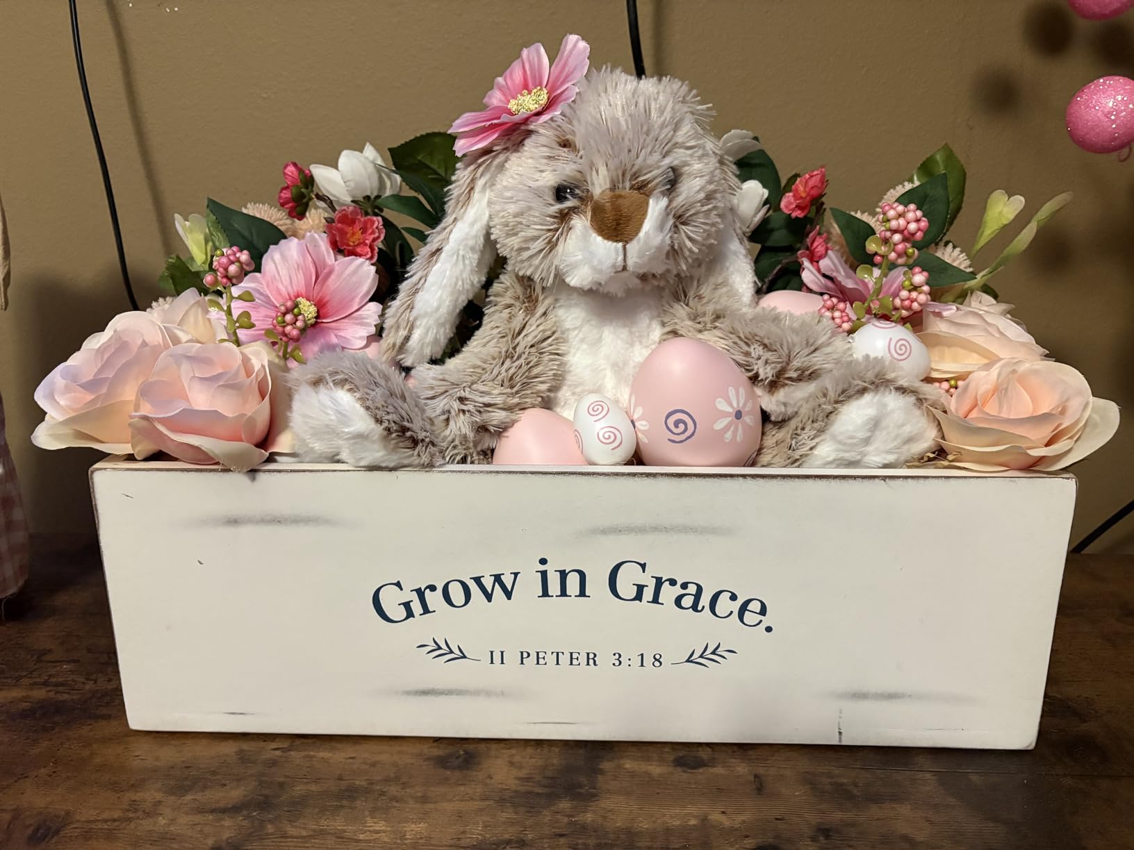 Melissa & Doug Burrow Bunny Stuffed Animal Plushie with Big Feet, Floppy Ears & Fluffy Tail, Adorable Pretend Play Toddler Toys for Girls & Boys 3+ Customer Review Melissa & Doug Burrow Bunny Stuffed Animal Plushie with Big Feet, Floppy Ears & Fluffy Tail, Adorable Pretend Play Toddler Toys for Girls & Boys 3+ - Customer Photo 2