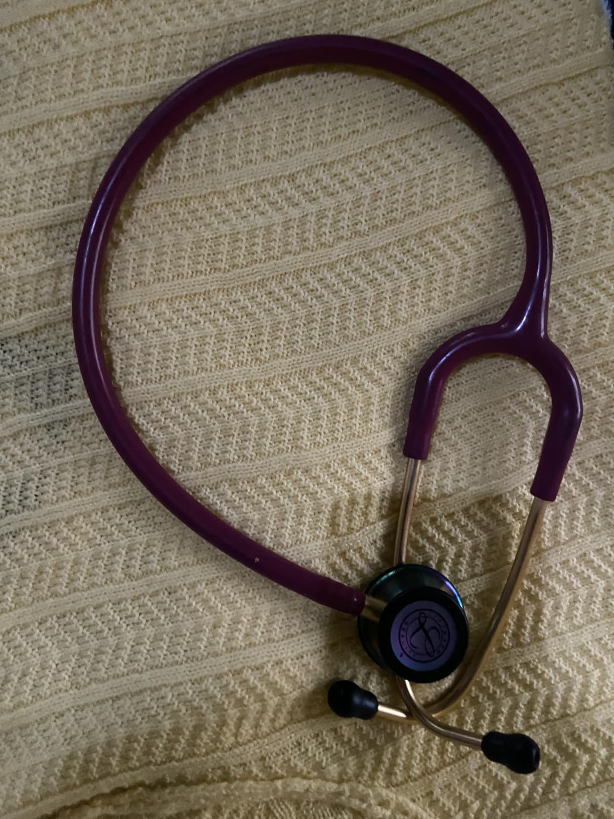 3M Littmann Classic III Monitoring Stethoscope, 5806, More Than 2X as Loud, Weighs Less, Stainless Steel Rainbow-Finish Chestpiece, 27