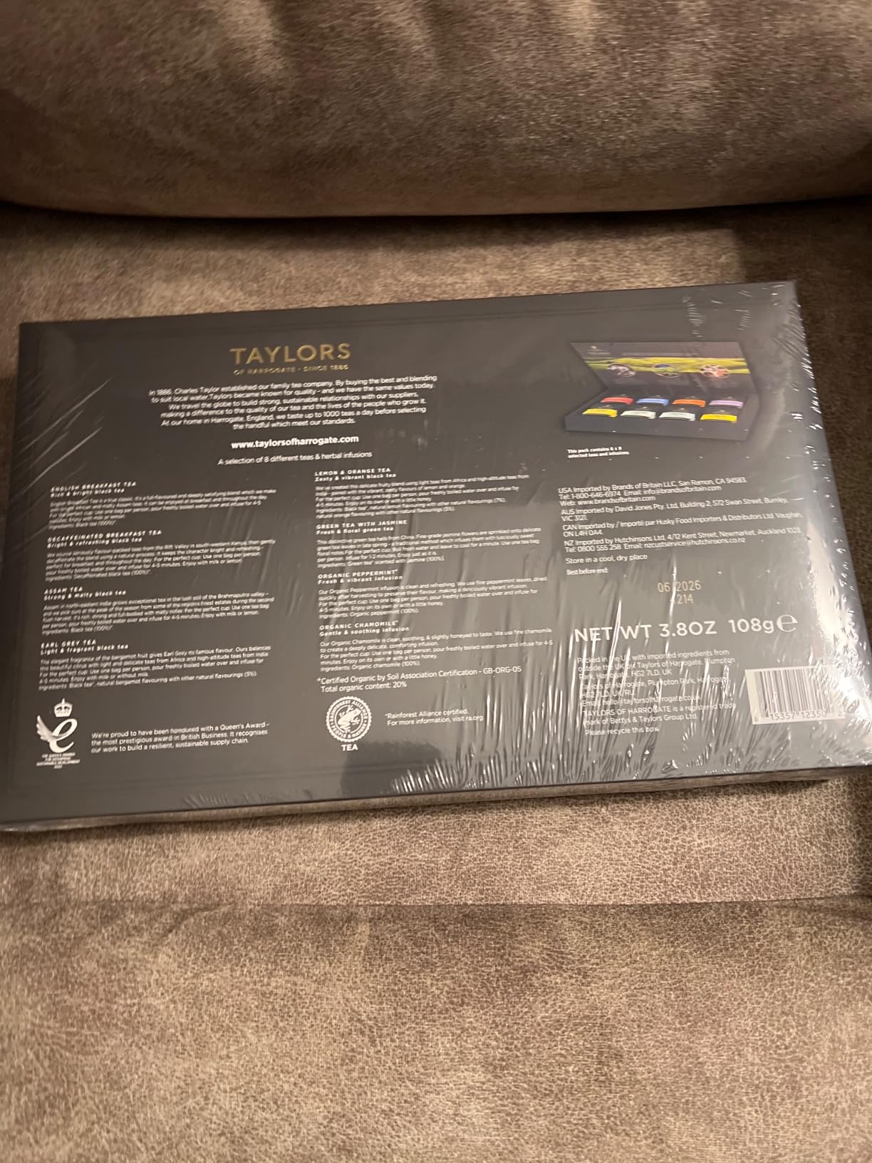 Taylors of Harrogate Assorted Specialty Teas Box, 48 count (Pack of 1) - Customer Photo 2