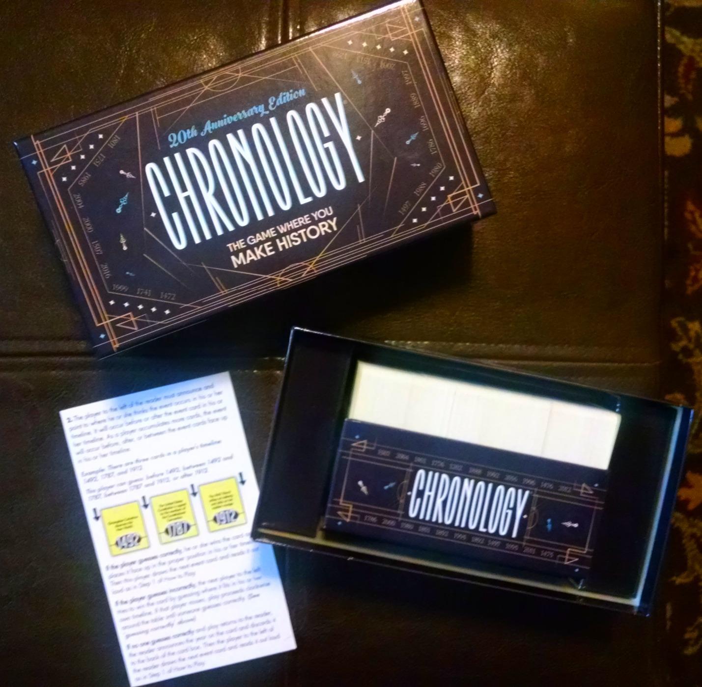 Buffalo Games - Chronology - The Game Where You Make History - Historical Timeline Trivia for 2+ Players, Ages 14+ - Customer Photo 1