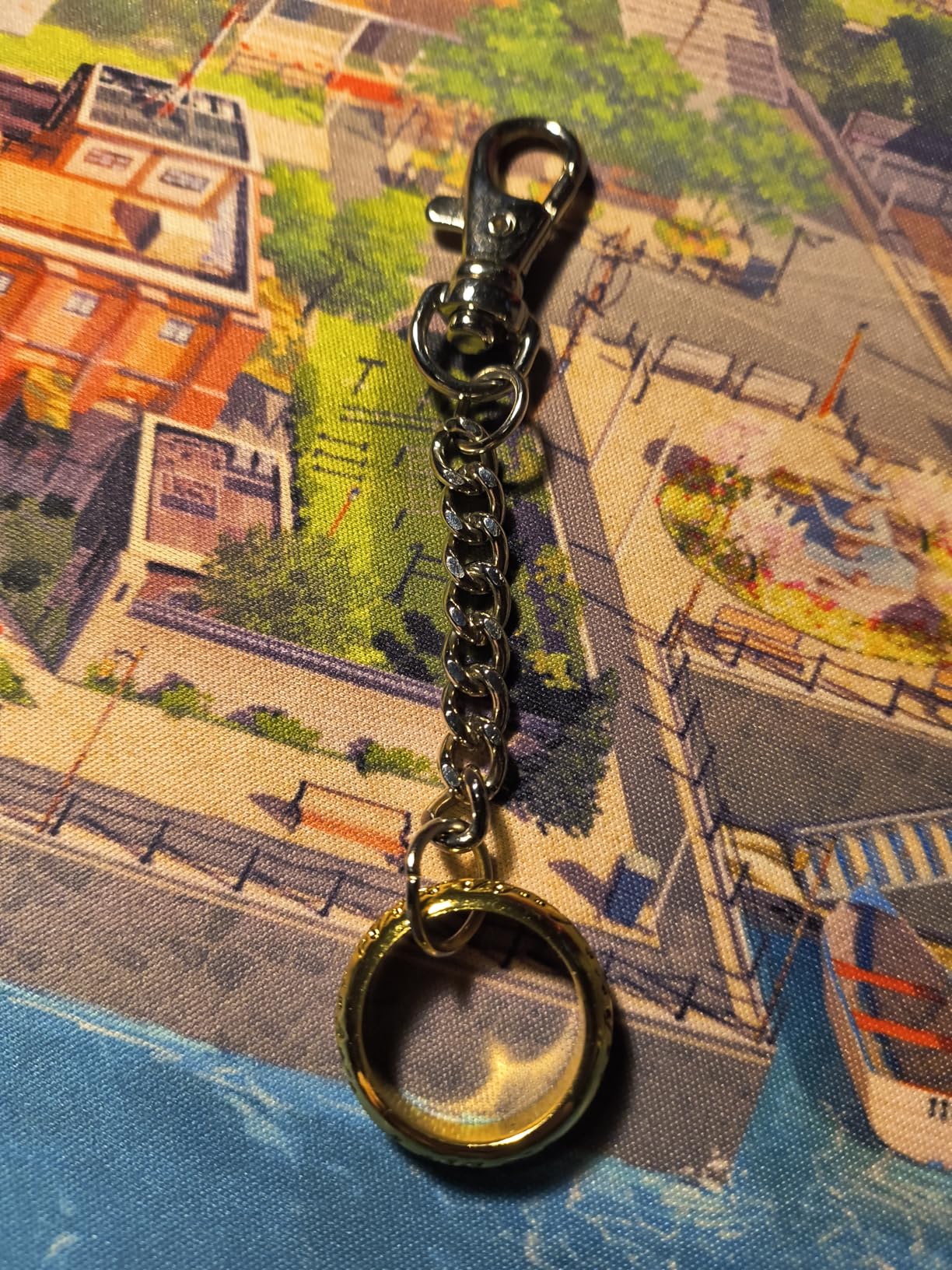 The Noble Collection Lord of the Rings - The One Ring Key Chain - Customer Photo 1