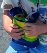 Educational Insights GeoSafari Jr. Kidnoculars, Binoculars for Toddlers & Kids, Easter Basket Stuffers for Kids, Gift for Toddlers Ages 3+ - Customer Photo 1