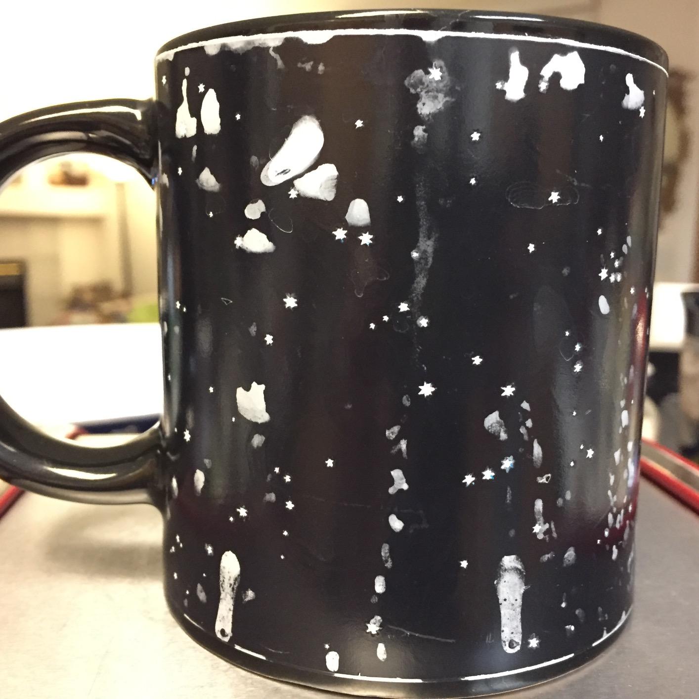 The Unemployed Philosophers Guild Heat Changing Constellation Mug - Add Coffee or Tea and 11 Constellations Appear - Comes in a Fun Gift Box - Customer Photo 2