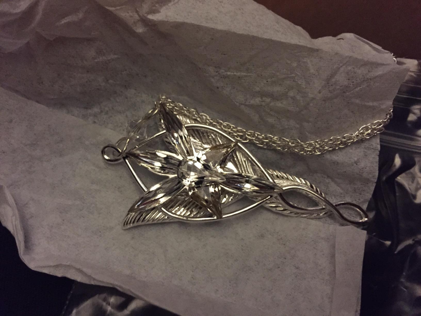 The Noble Collection Arwen Evenstar Pendant - Lord of the Rings - Customer Photo 1