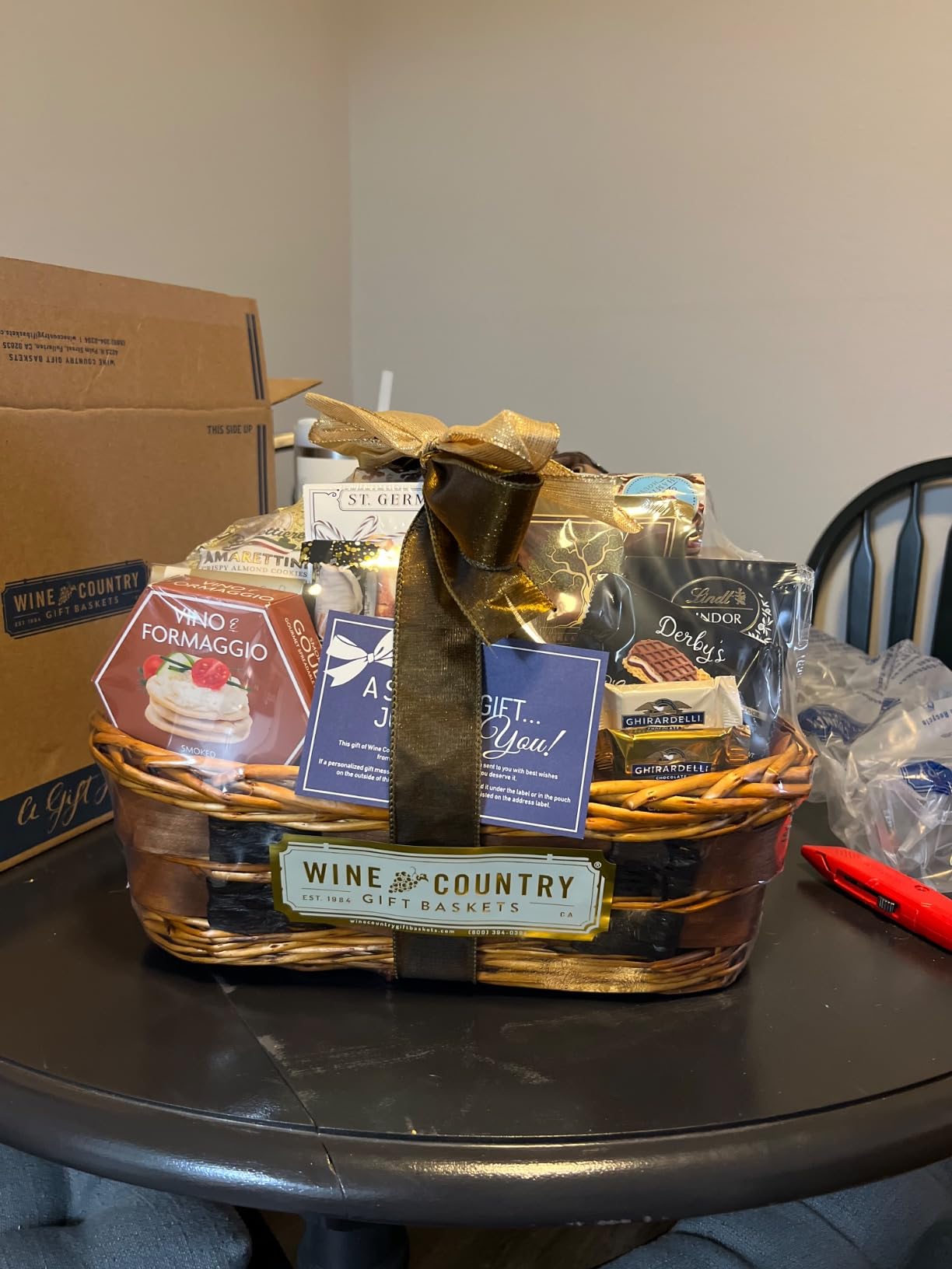 Wine Country Gift Baskets The Bon Appetit Gourmet Gift Basket Gift for Families College Students Appreciation Thank You Congratulations Get Well Soon Care Package - Customer Photo 1