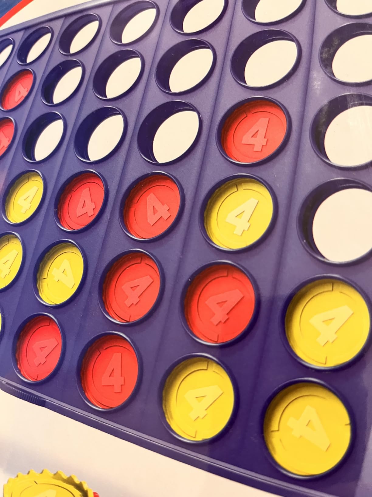 Hasbro Gaming Connect 4 Classic Grid,4 in a Row Game,Strategy Board Games for Kids,2 Player .for Family and Kids,Ages 6 and Up - Customer Photo 1