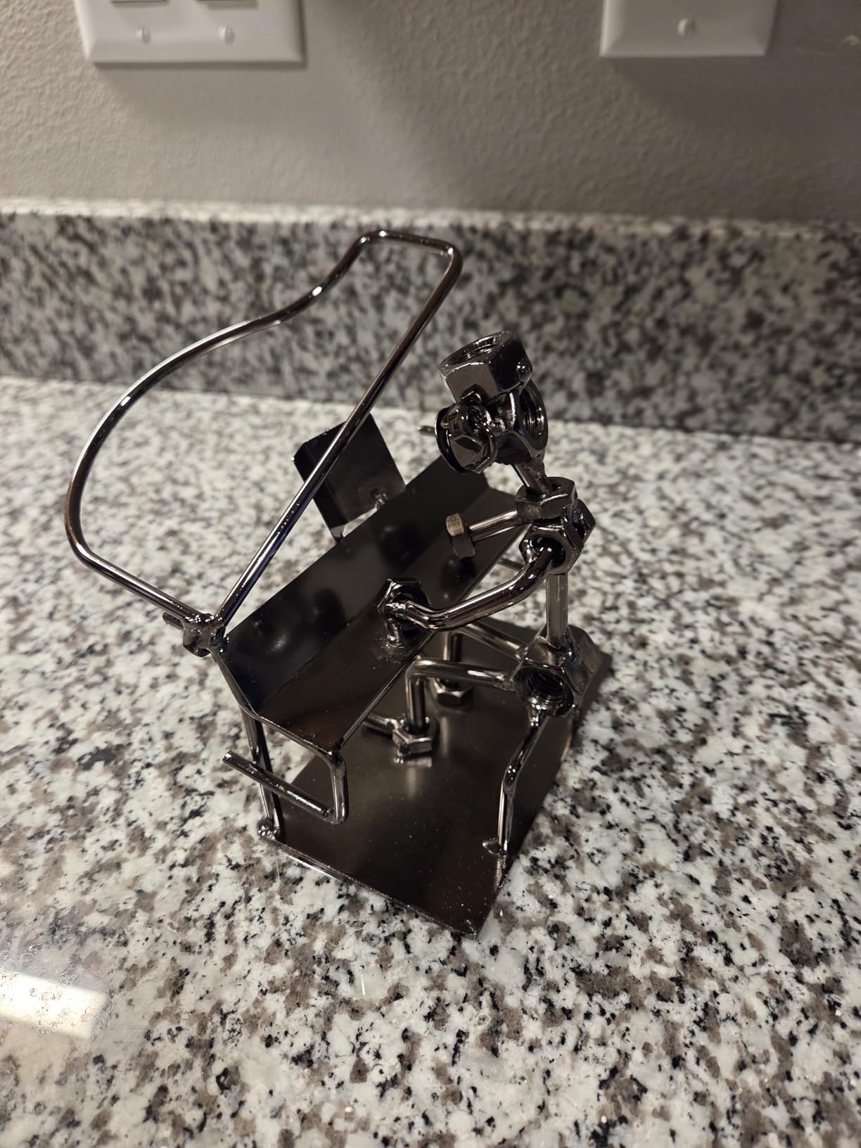 Broadway Gift Pianist Handcrafted Metal Musician Décor Figurine, Size 7 inch - Customer Photo 3