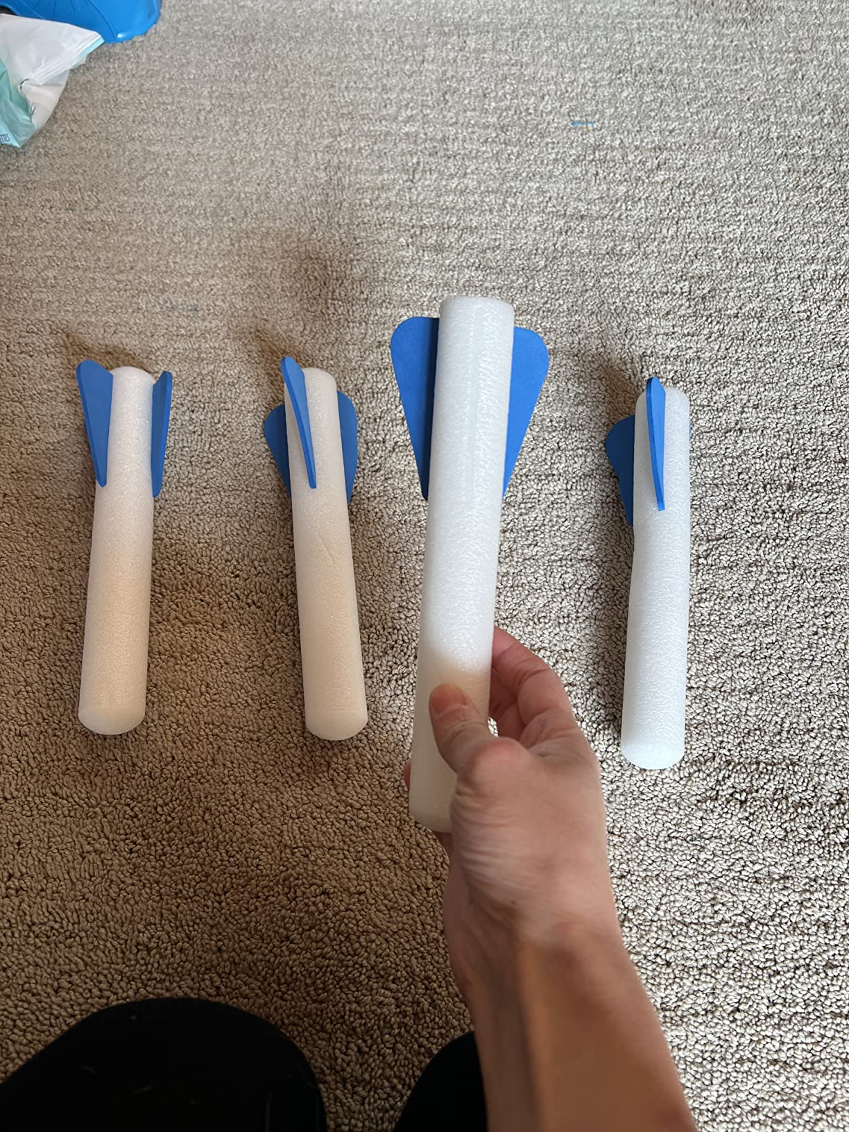 Stomp Rocket Jr Multi-Color Rocket Launcher for Kids, 8 Rockets - Fun Outdoor Kids Gifts for Boys & Girls - STEM Toy Foam Blaster Set Soars Up to 100 Feet - Ages 3 & Up - Customer Photo 1