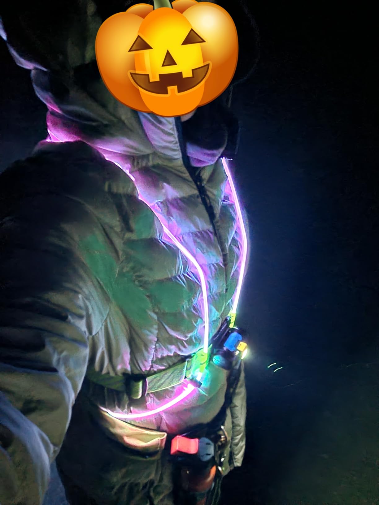 noxgear Tracer2 Multicolor Light Up and Reflective Running Vest | Rechargeable, Ultra-bright Running Lights for Runners - Customer Photo 2