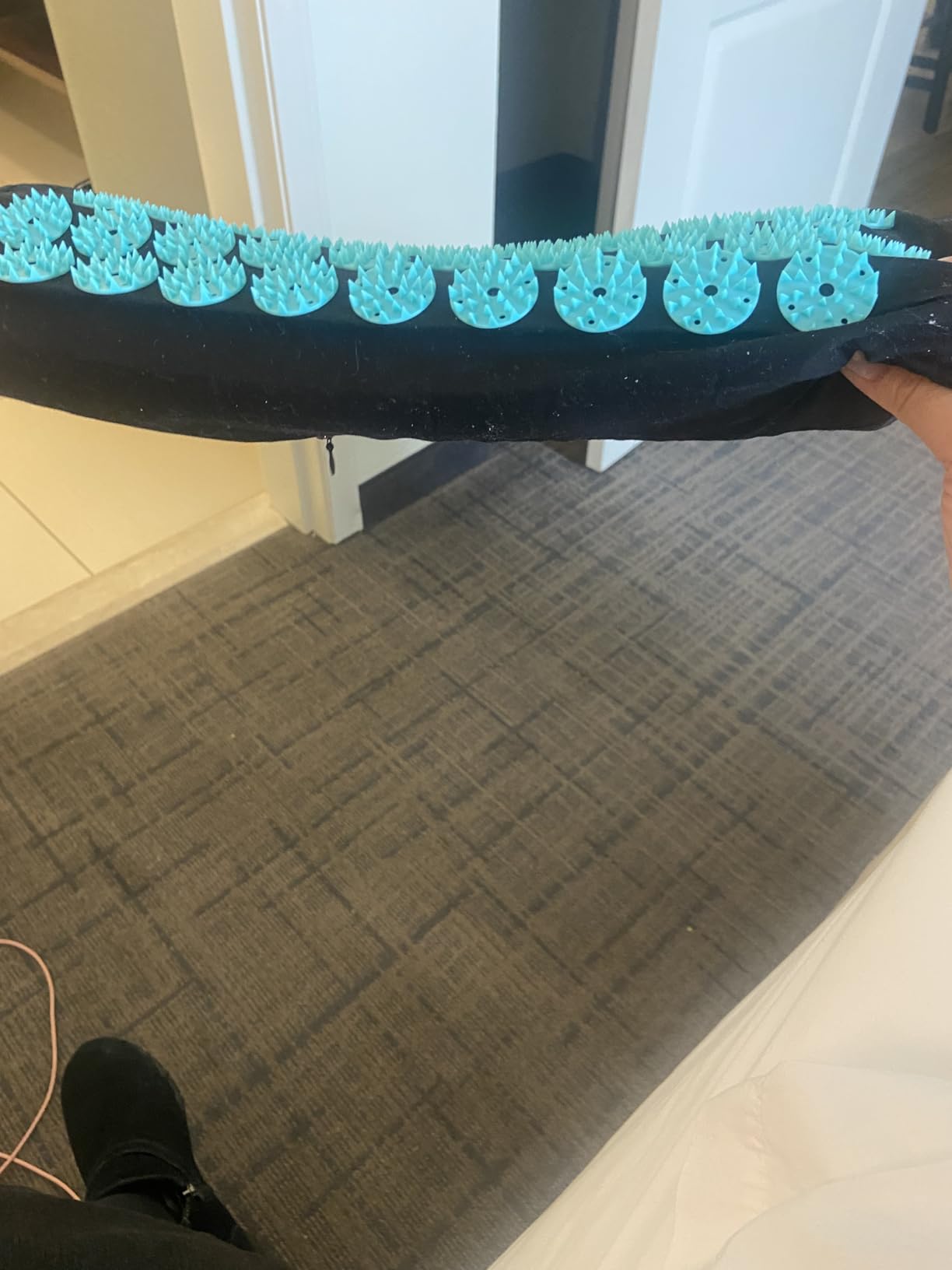 ProsourceFit Acupressure Mat and Pillow Set for Back/Neck Pain Relief and Muscle Relaxation - Customer Photo 1