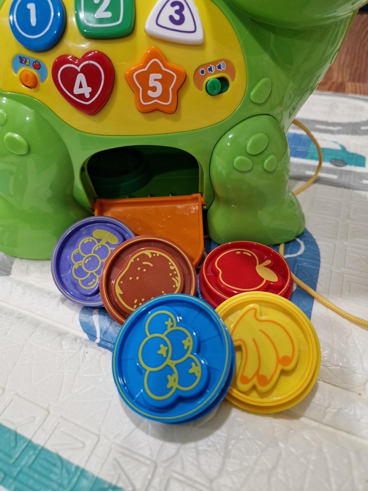 VTech Chomp and Count Dino, Green - Customer Photo 0