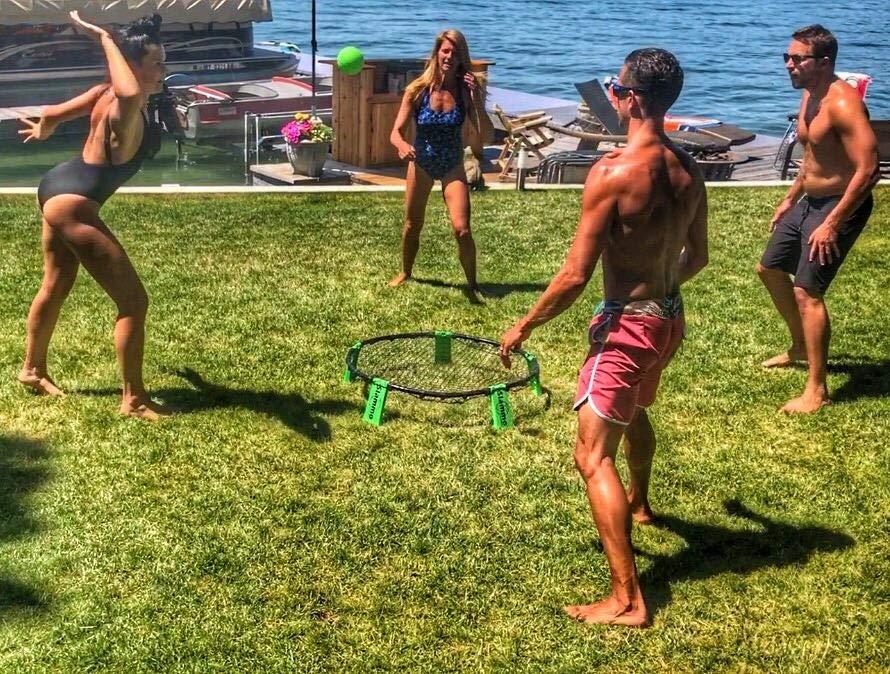 GoSports Slammo Outdoor Game Set - Perfect Holiday Gift For Teens, Kids and Family (Includes 3 Balls, Carrying Case and Rules) - Customer Photo 1